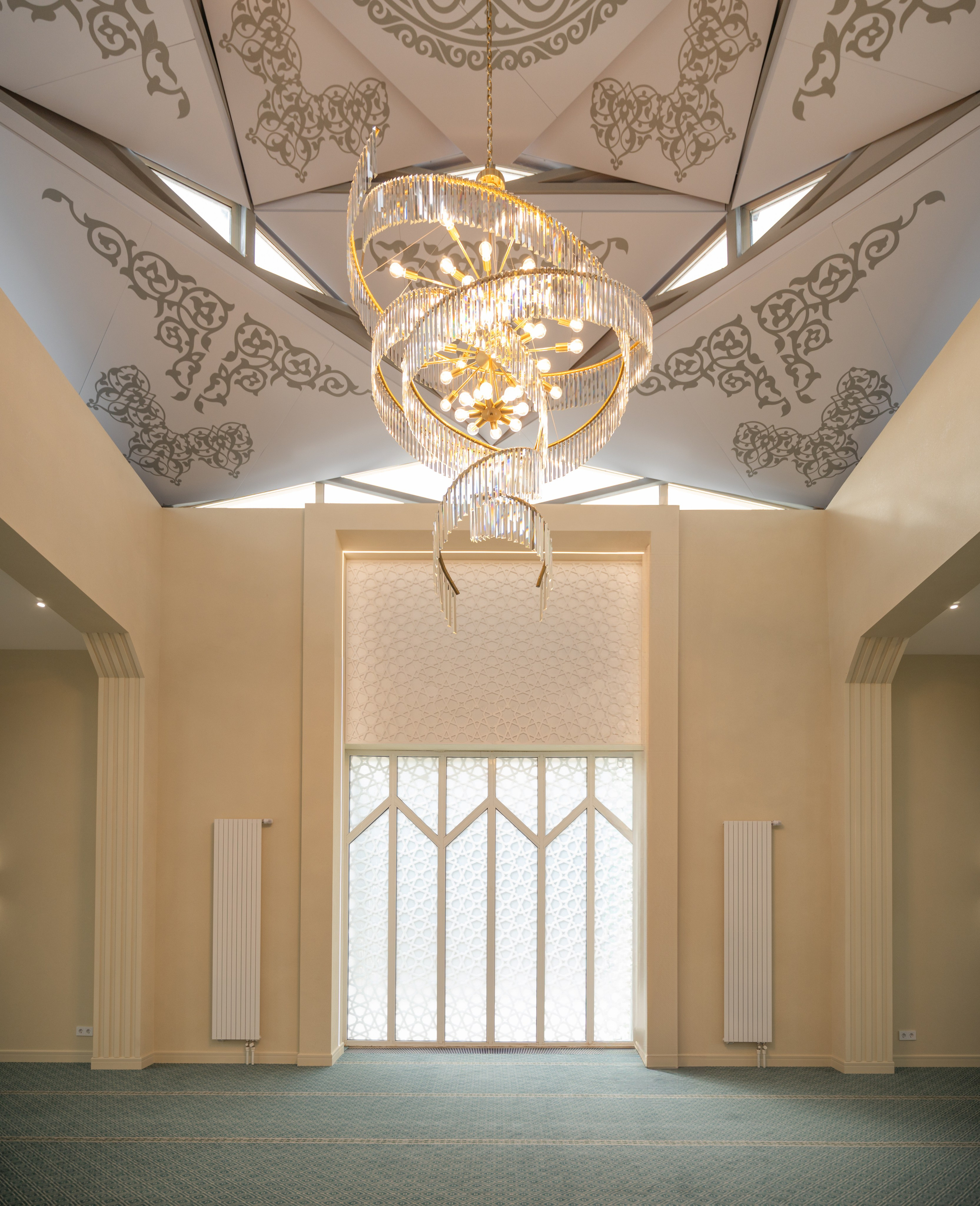 Интерьерная съёмка для мечети Изге Ай. Фотограф/видеограф Богдан Голованов