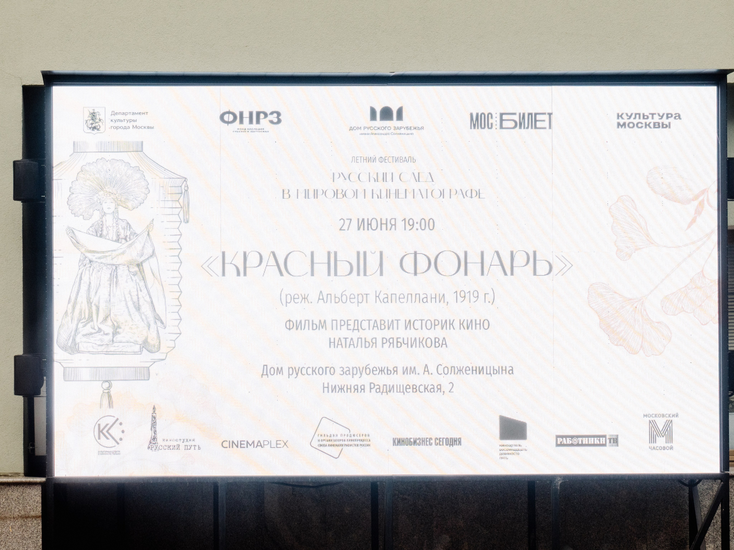 Летний кинопоказ. Фотограф и создатель ИИ-контента — Алёна Орлова, Москва
