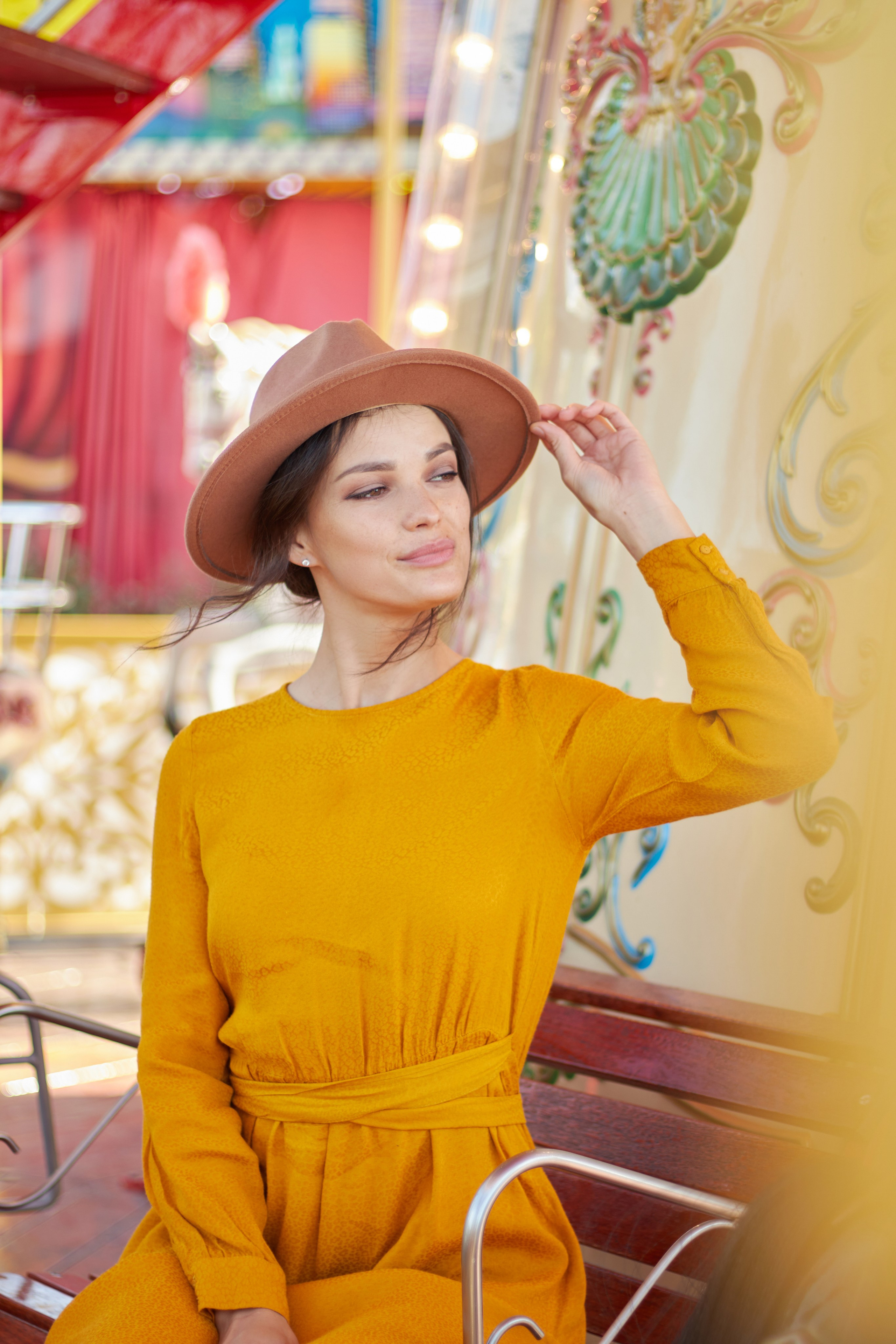 Фотосессия в парке аттракционов. Фотограф Москва Карпова Евгения