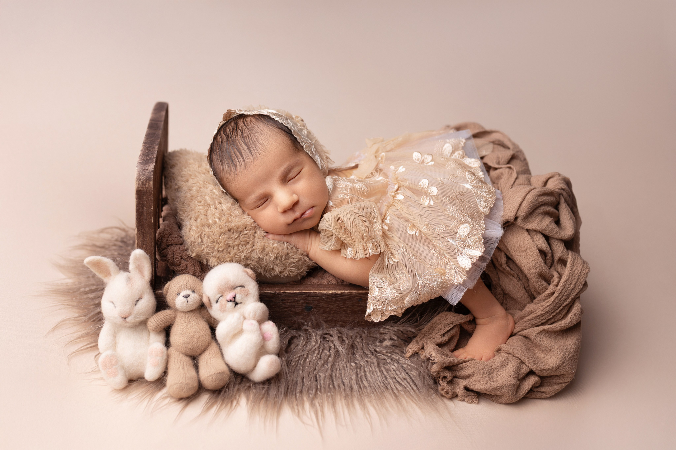 Newborn девочки. Фотограф новорожденных Модяева Ирина