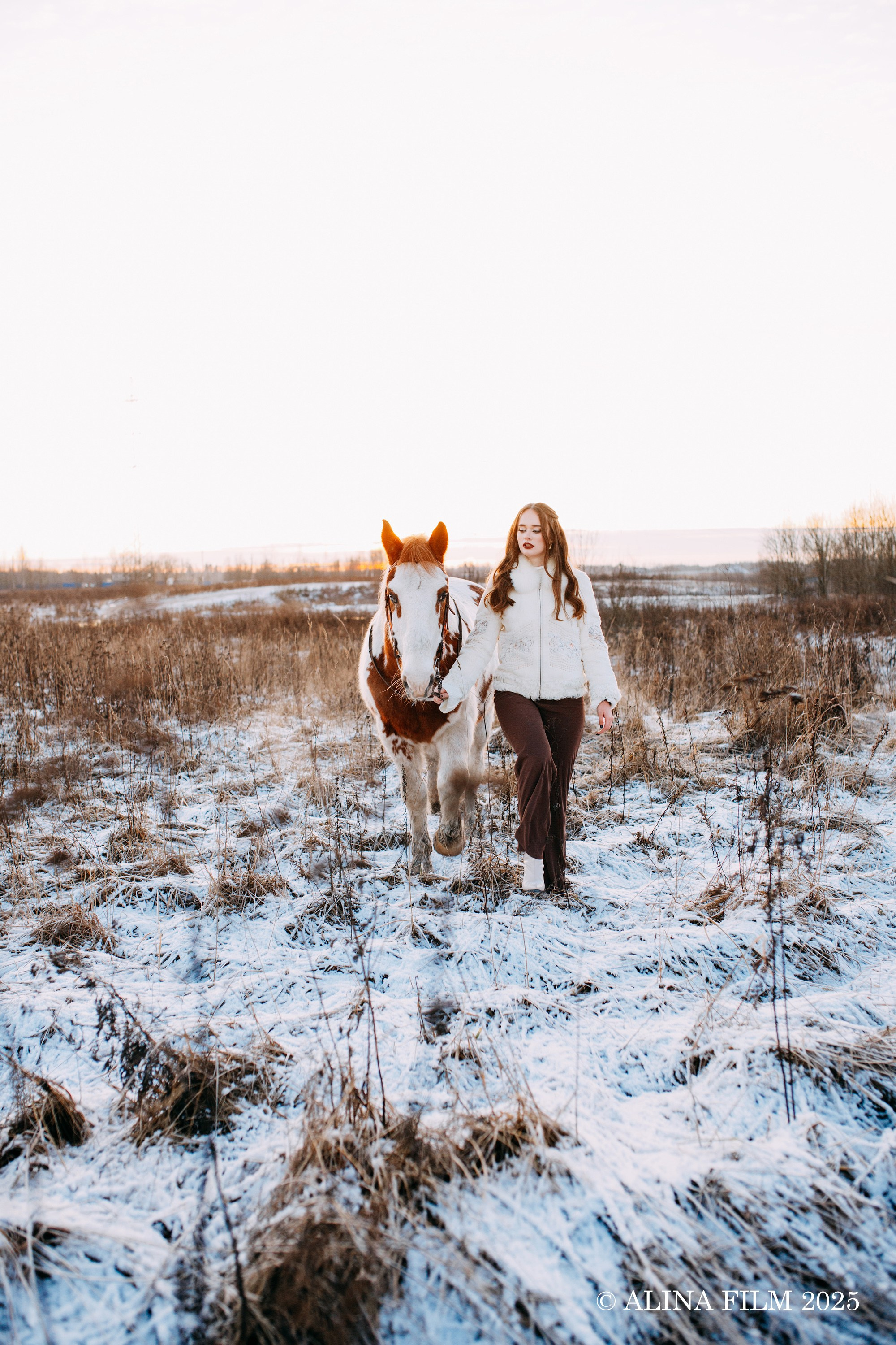 Фотосессия с лошадью. Фотограф в Санкт-Петербурге Alina Film