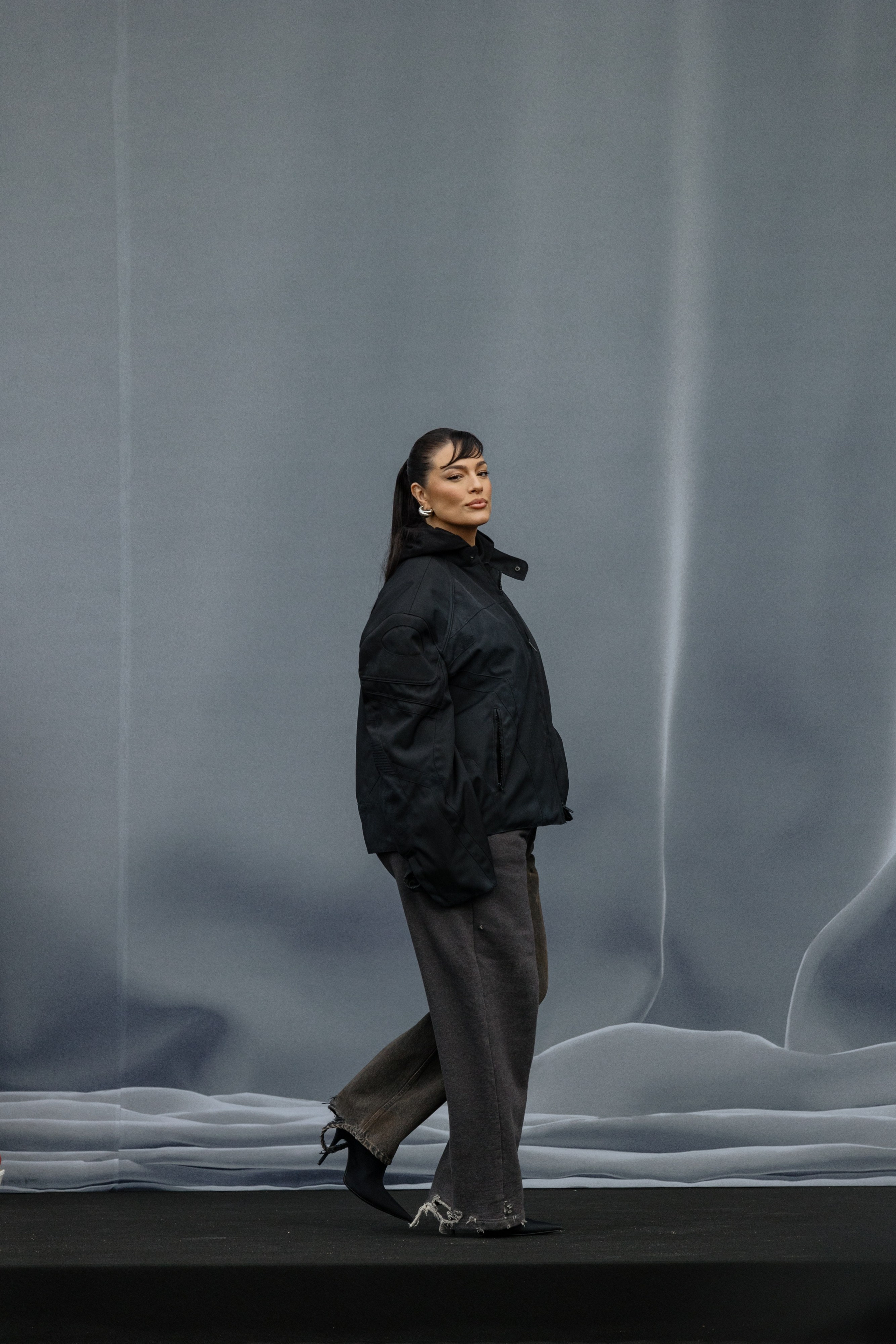 BALENCIAGA PFW WOMENSWEAR FALL-WINTER 24/25. Photographer in Milan Ivan Goncharov