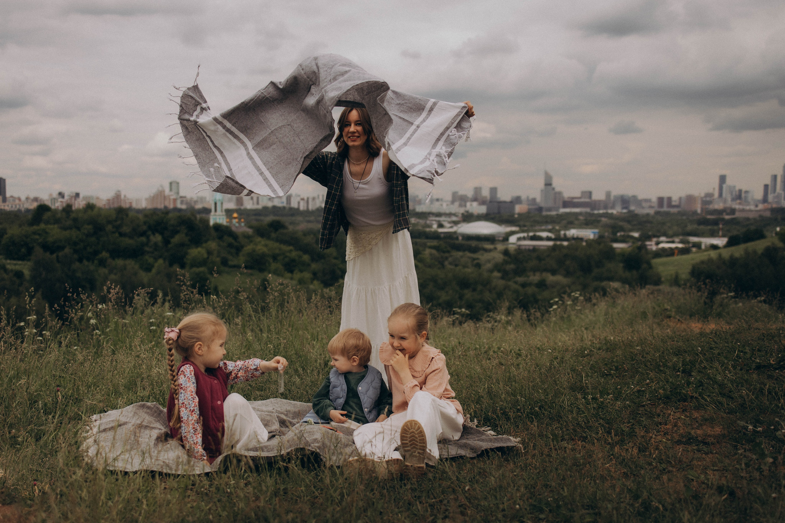 Крылатские холмы. Фотограф lifestylе в Москве Пшеничная Анастасия