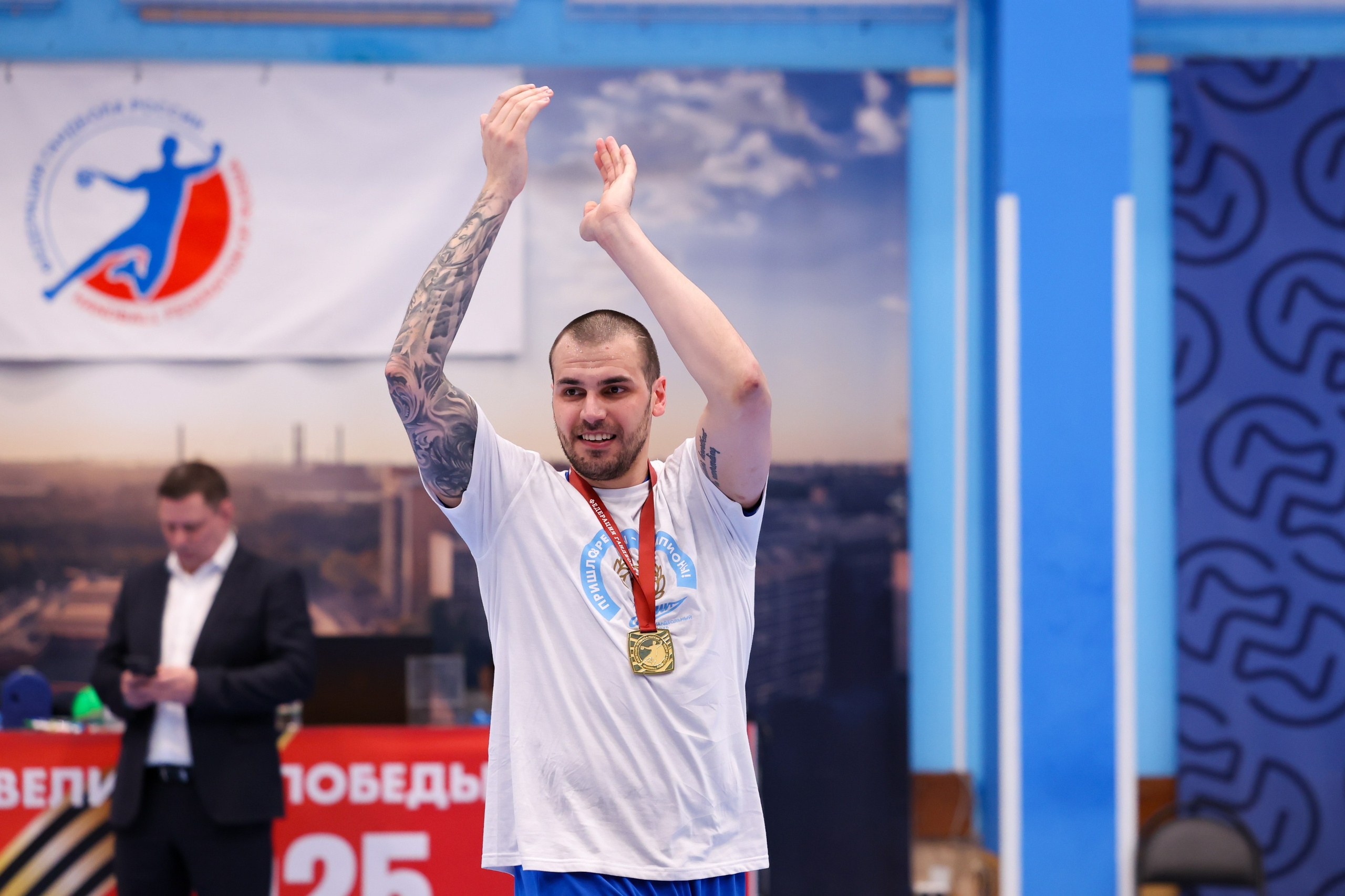 ГК Зенит — ГК ЦСКА финал ЧР2024/25 3 игра 28.05.2025. Спортивный и репортажный фотограф Антон Тереханов