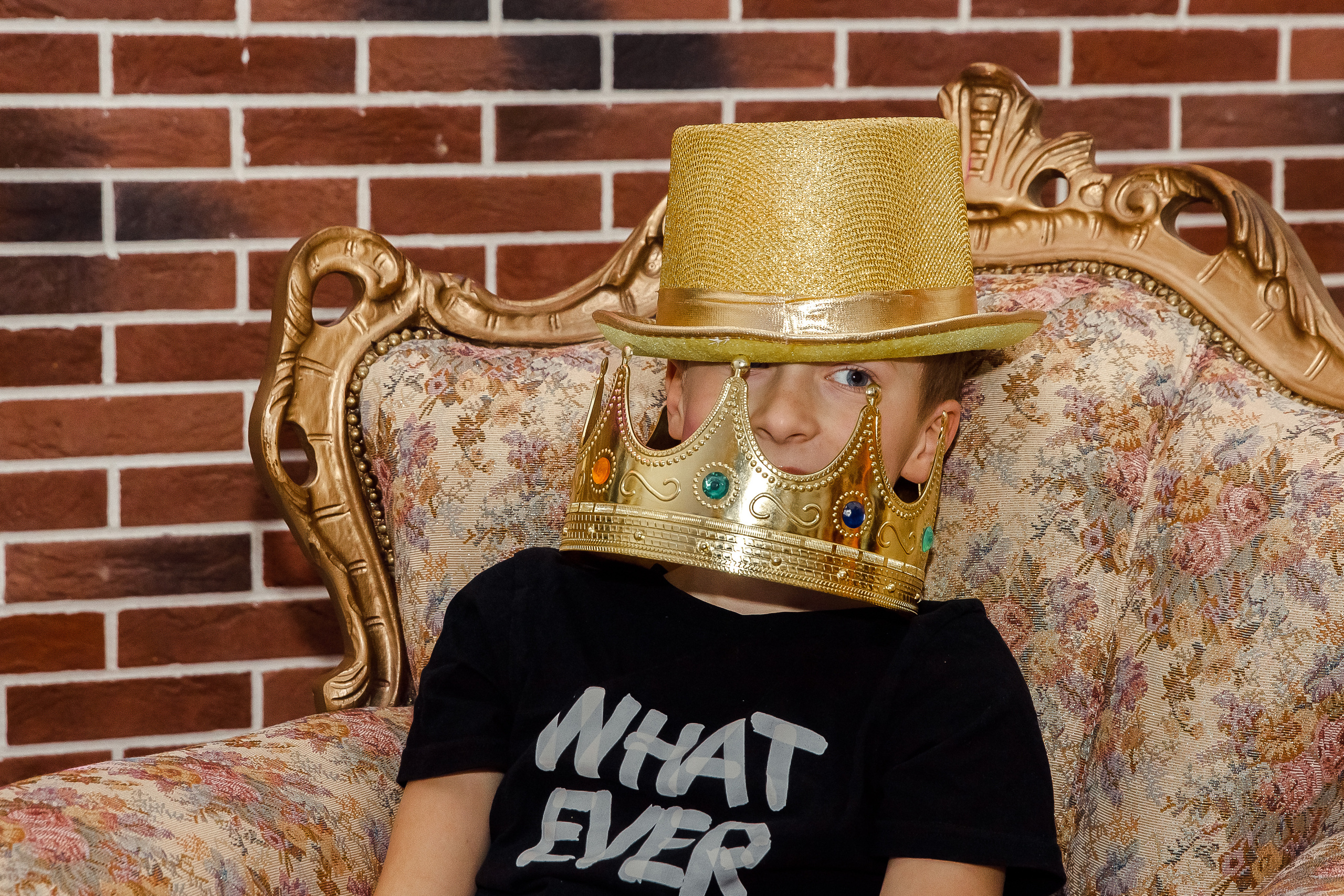 репортаж с детских дней рождения мальчик а короне