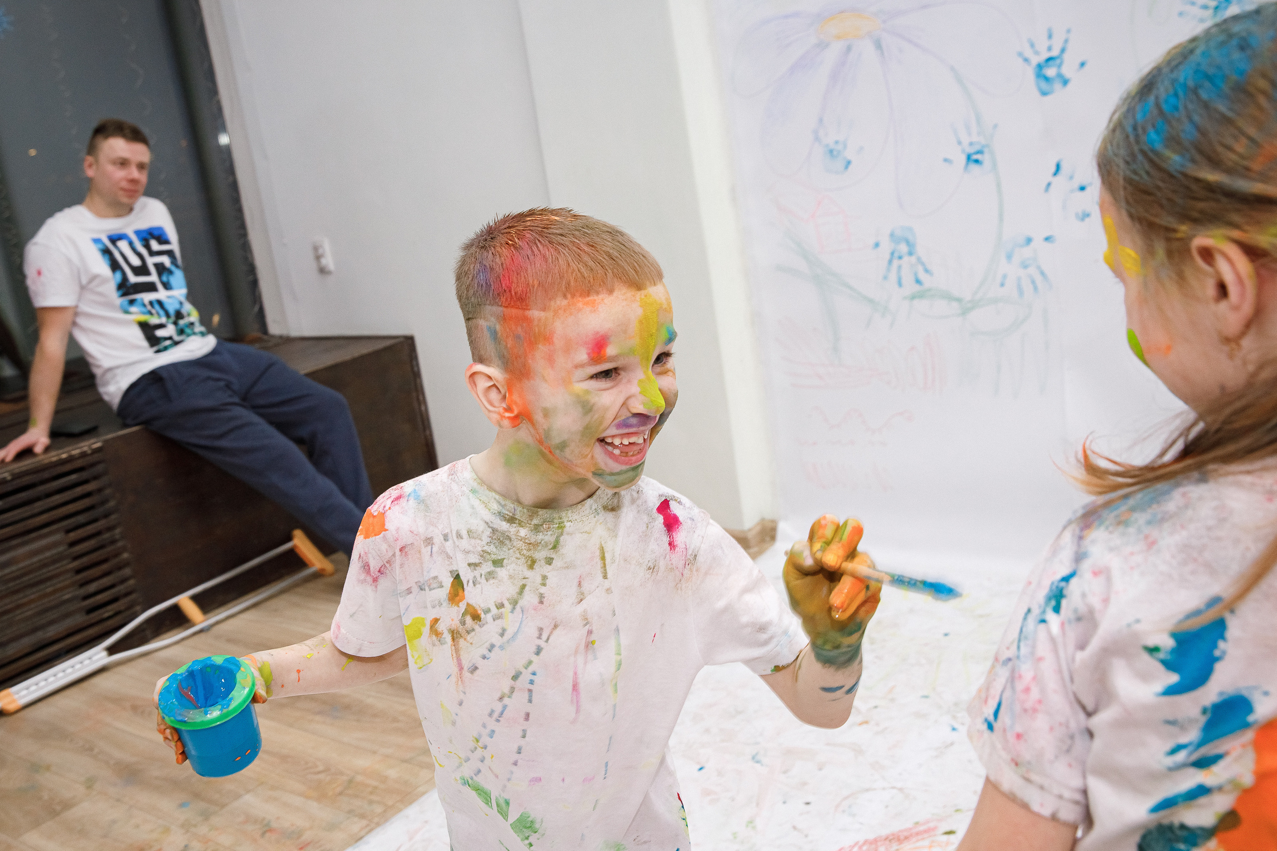 Детские праздники. Маша Гонтарь Семейный домашний репортажный фотограф в Санкт-Петербурге