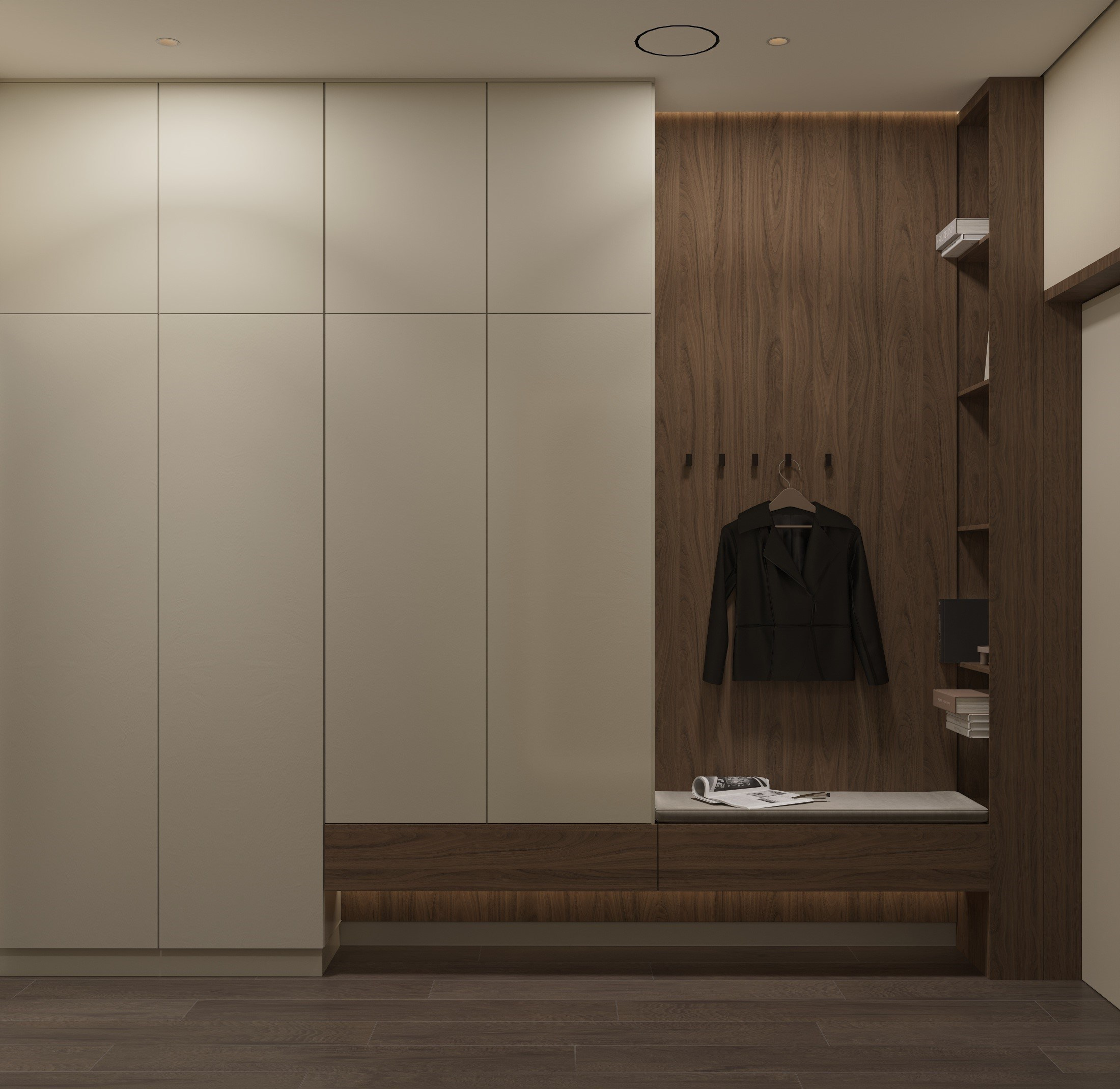 3д визуализация кв. 55 м² г. Курск. Ксения. 3D‑визуализатор