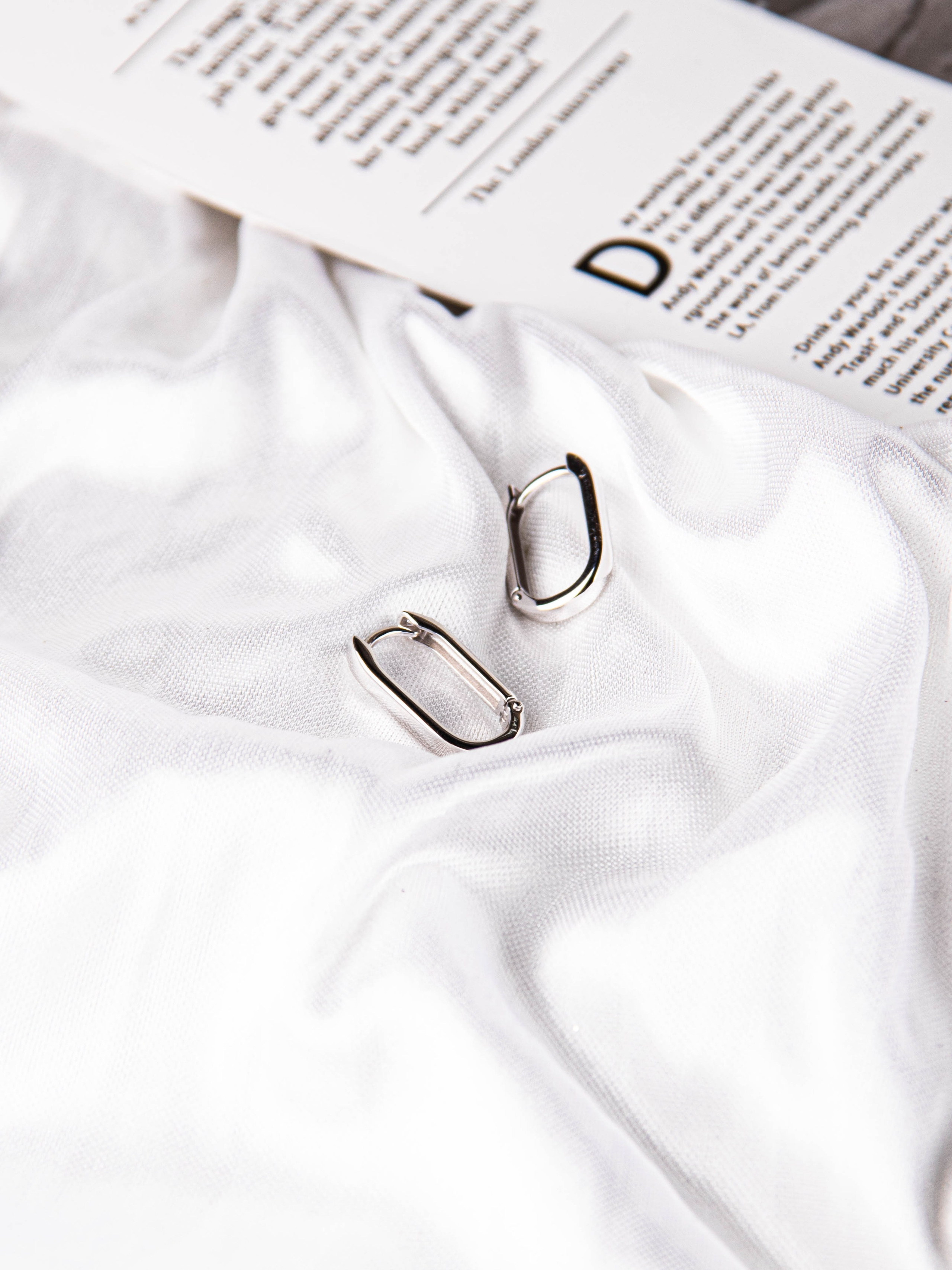 Серьги серебро. «Матрица»