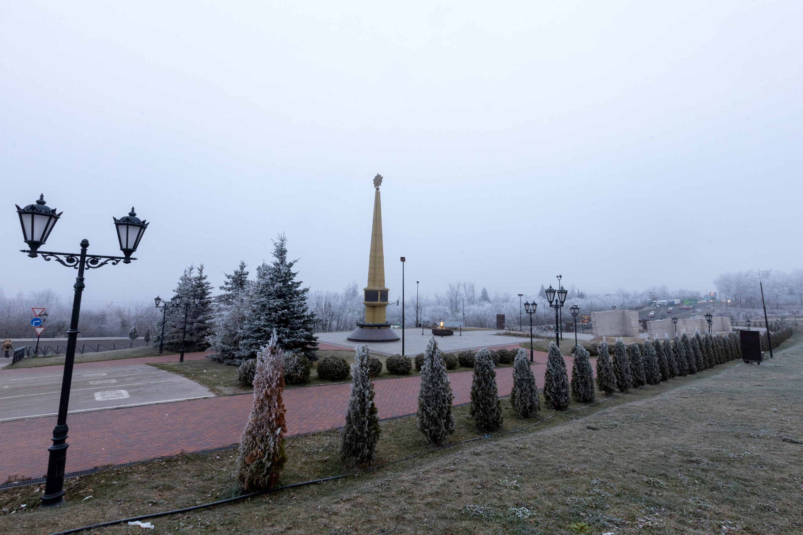 Иней — Менделеевский. Мемориалы Героям Великой Отечественной Войны. Фотограф в Туле Крупский АнДРей. Фотостудия «КАДР71» в Туле