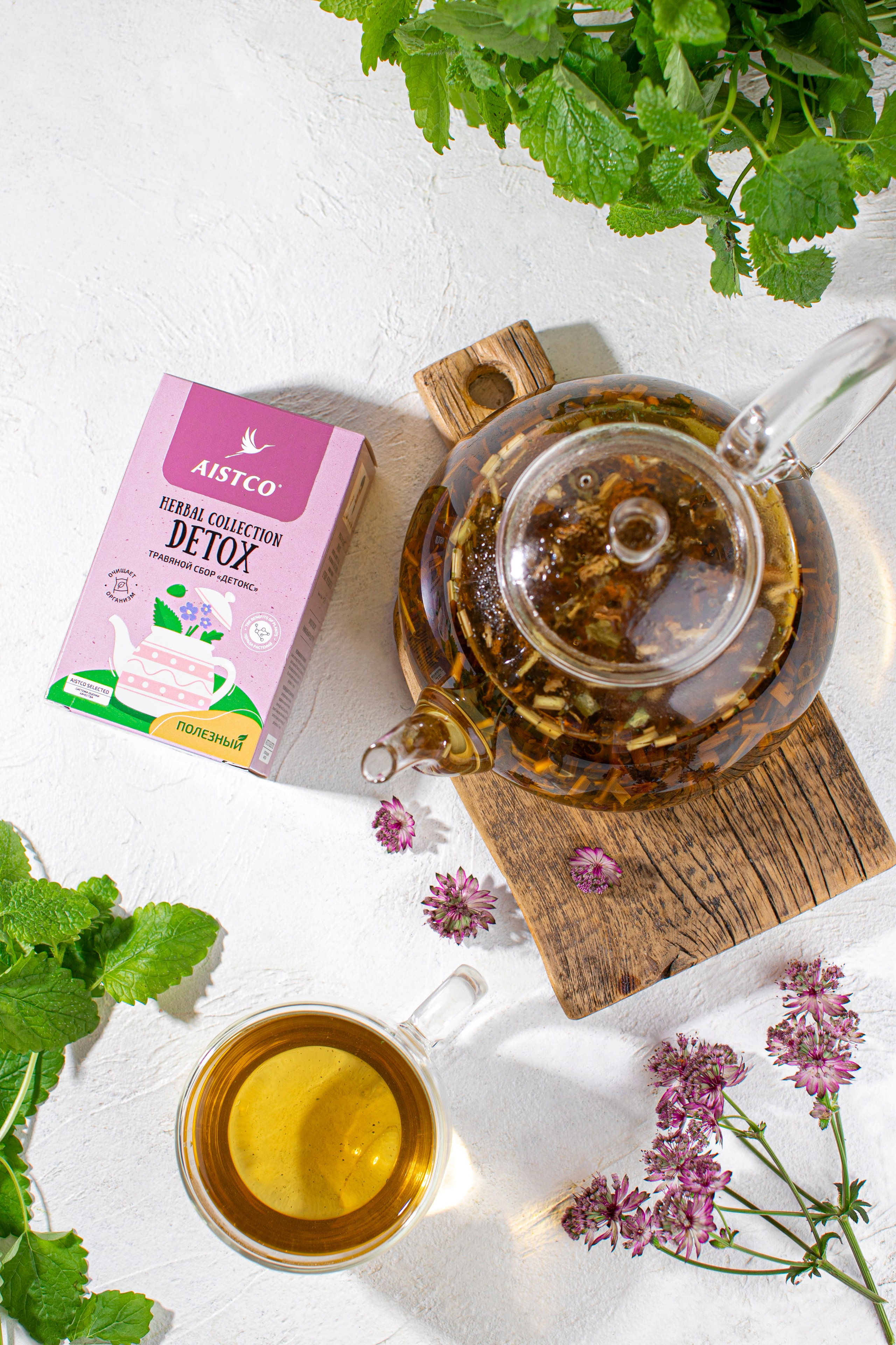 Чай AISTCO. Фуд фотограф. Съемка еды в Москве