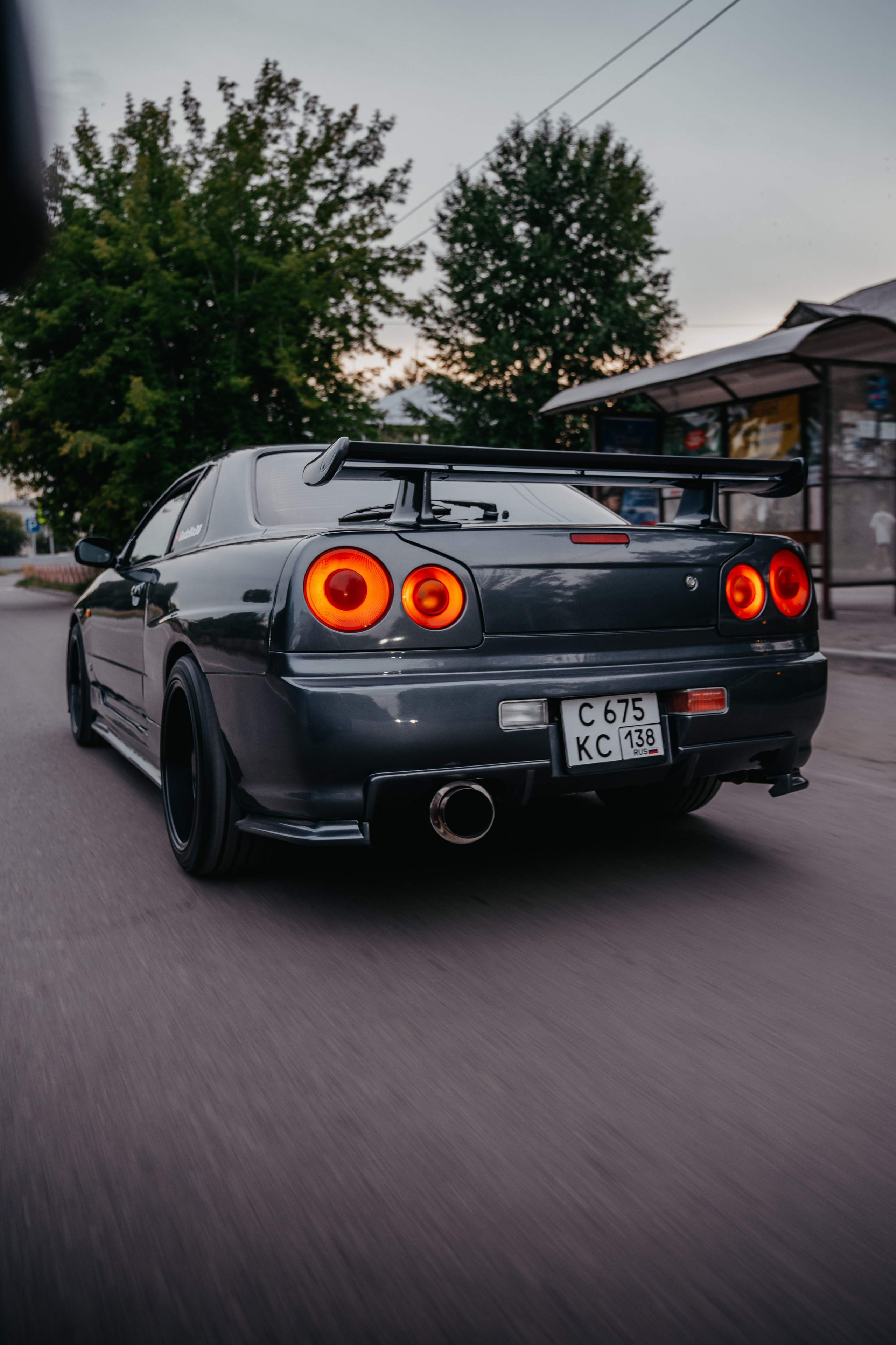 Nissan Skyline. Фотограф, видеограф и пилот дрона на Байкале