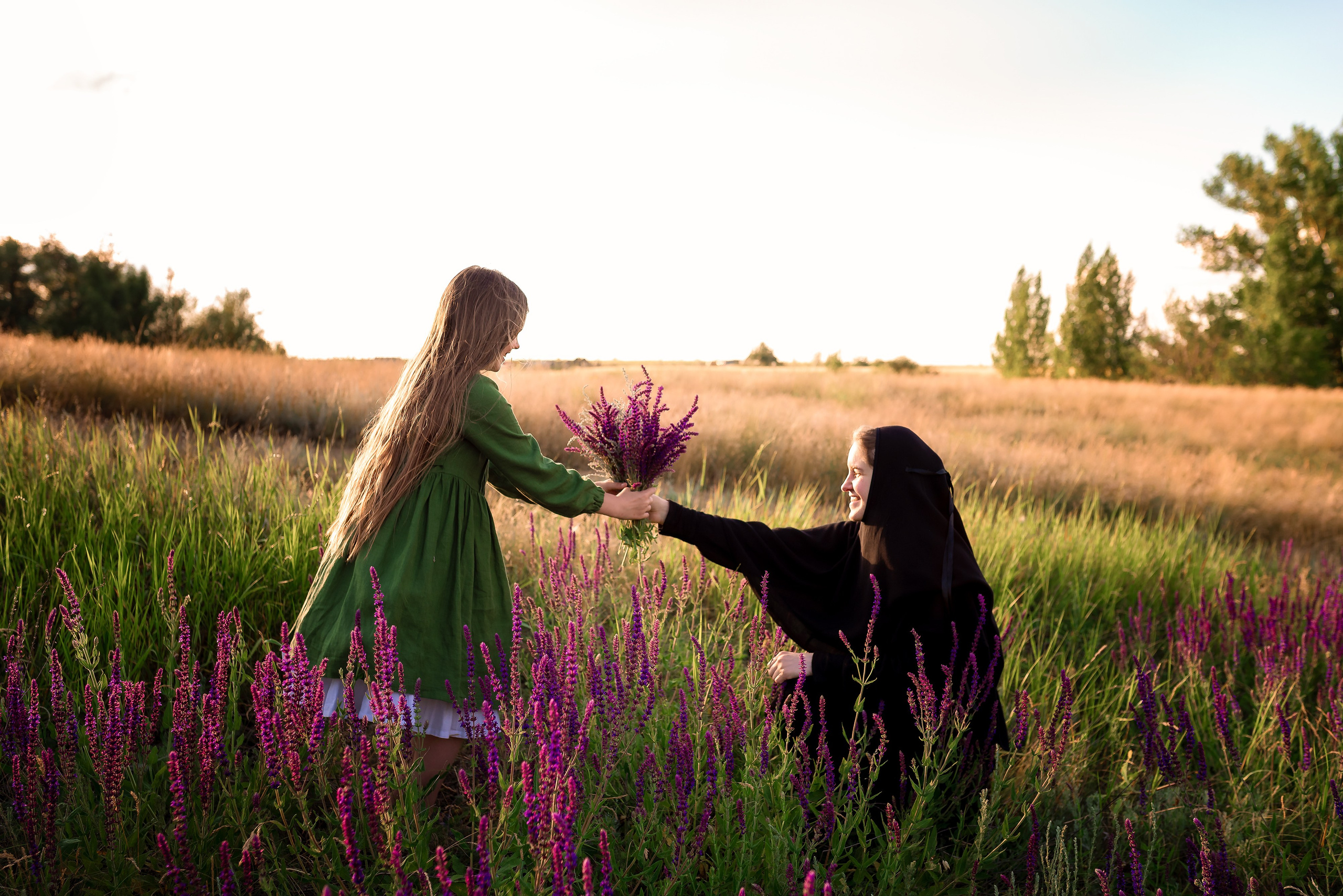 Матушка Фомарь и Варвара. Женский фотограф Крещение Венчание Москва Брянск