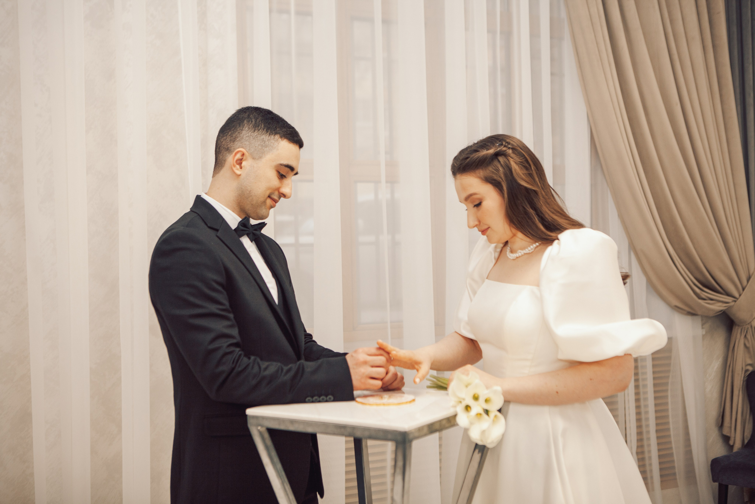 Роспись в Кутузовском ЗАГСе. Фотограф Ольга Ефремова