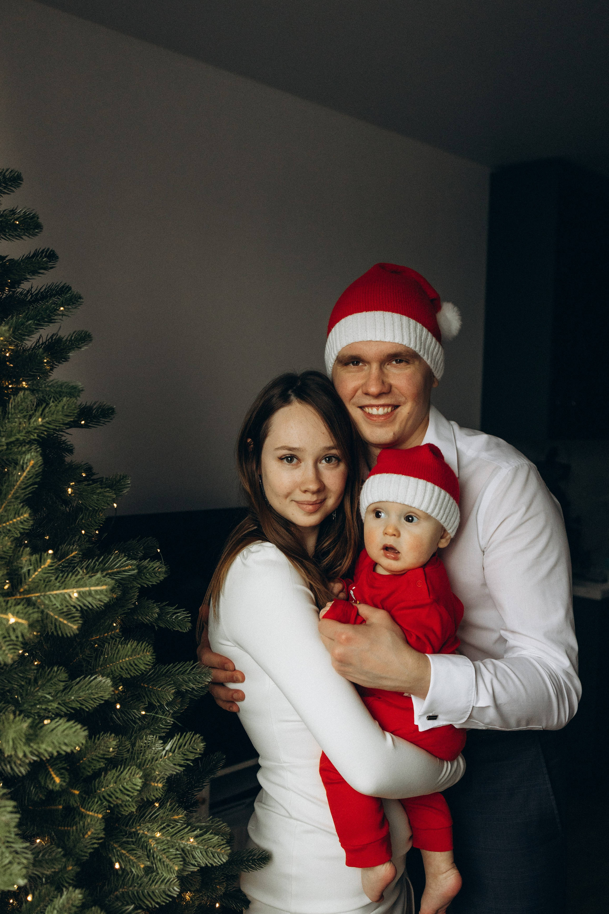 Первый Новый год Андрюши. Фотограф lifestylе в Москве Пшеничная Анастасия