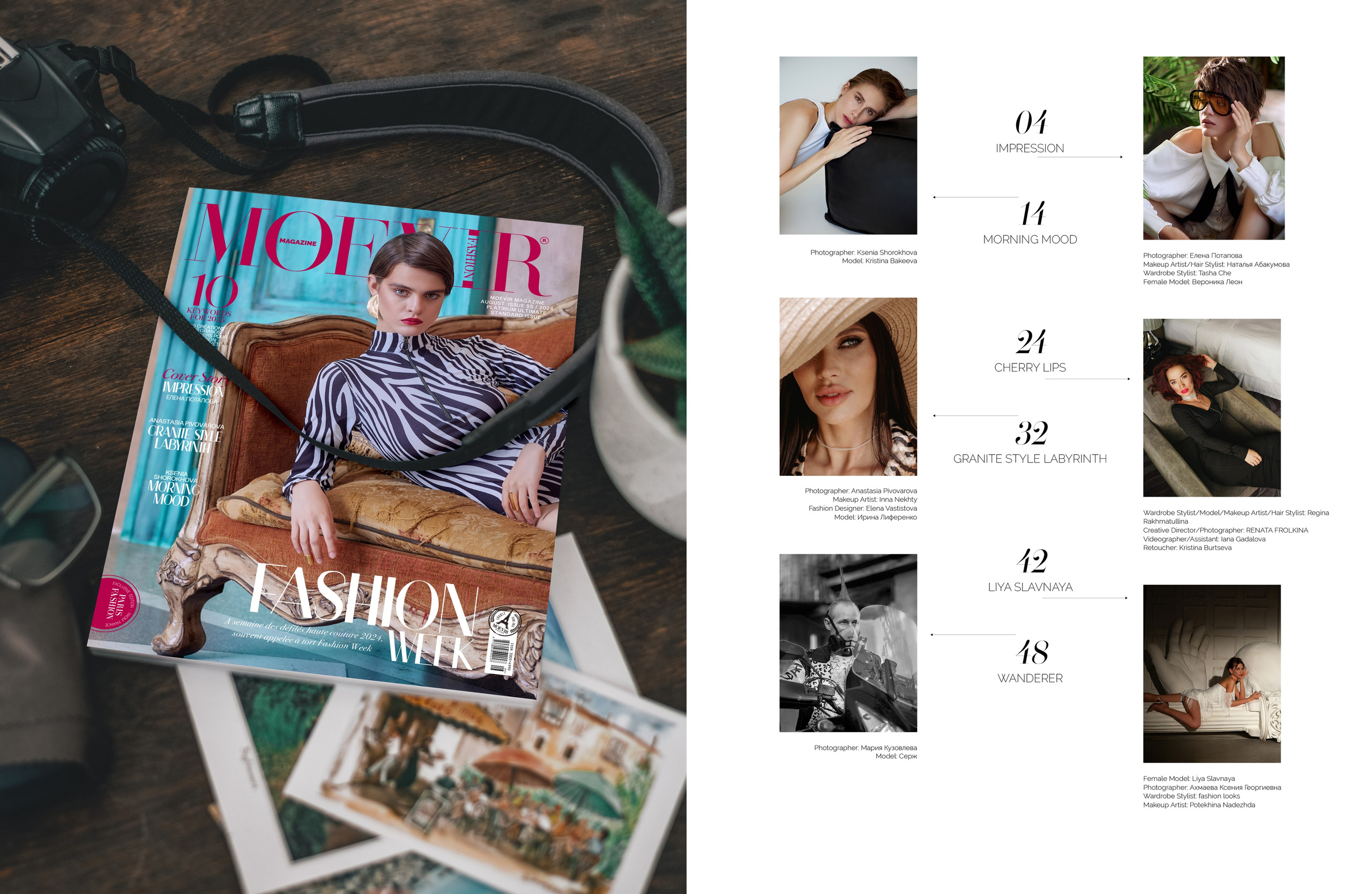 Публикации. Фотограф в Москве и Санкт-Петербурге Елена Потапова