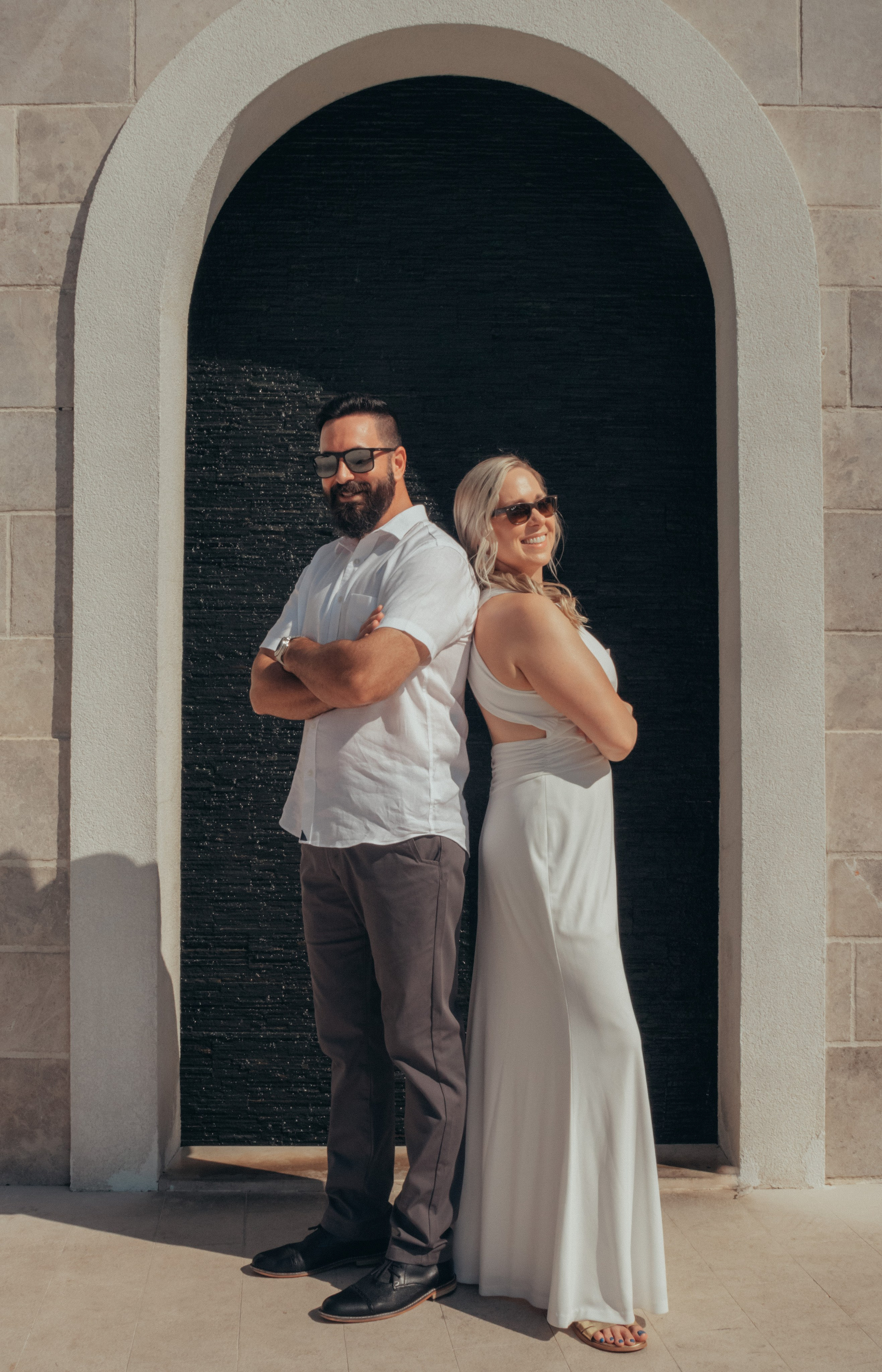 Nancy and Justin Adriatic anniversary. Portrait photographer in Tivat Montenegro Katerina Kirsanova