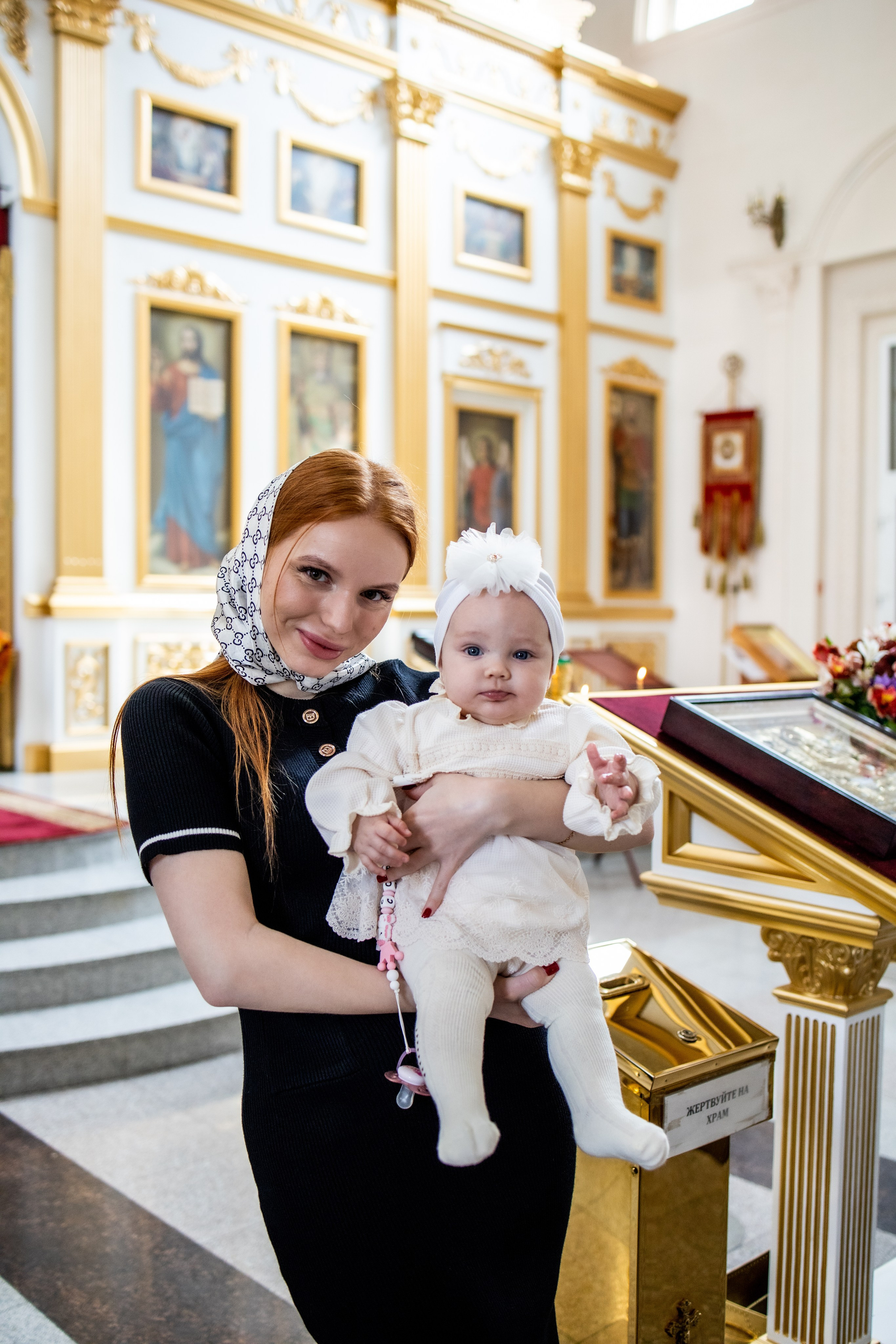 Крещение Софии. Фотограф Надежда Лукьянова