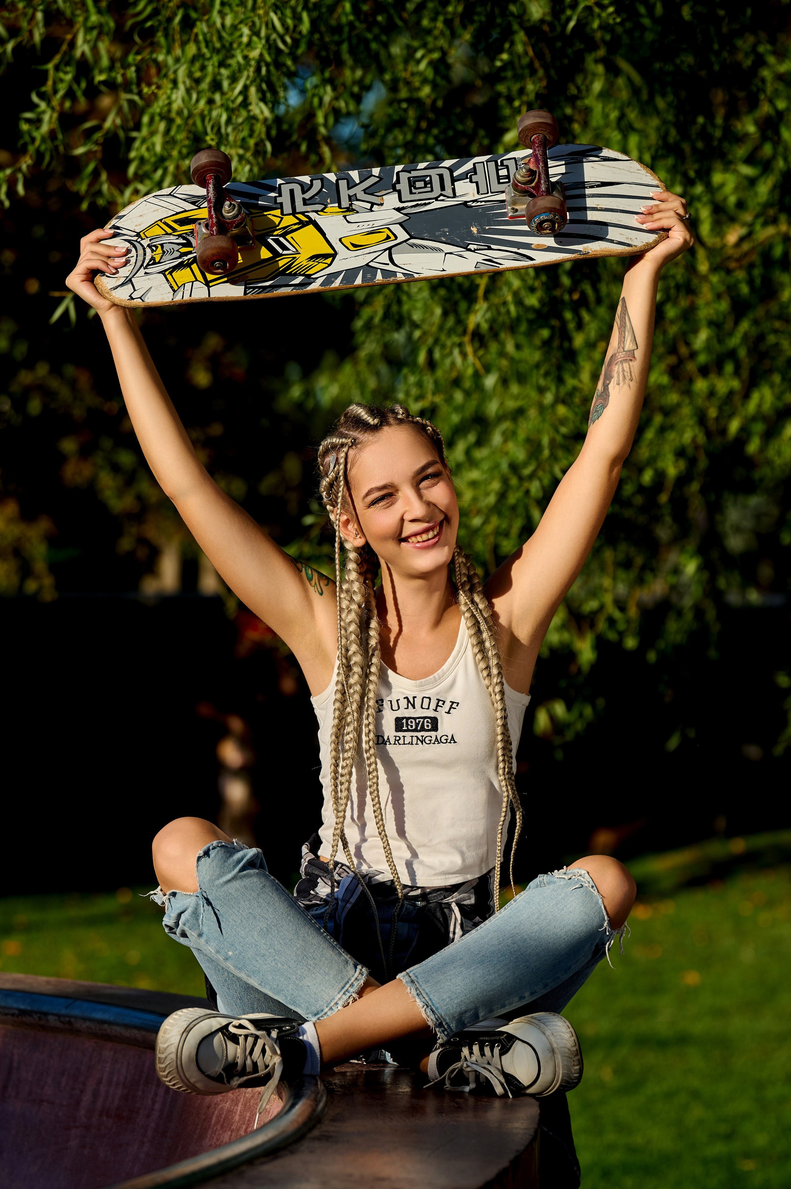 Скейтбордистка. Свадебный, семейный фотограф в Краснодаре