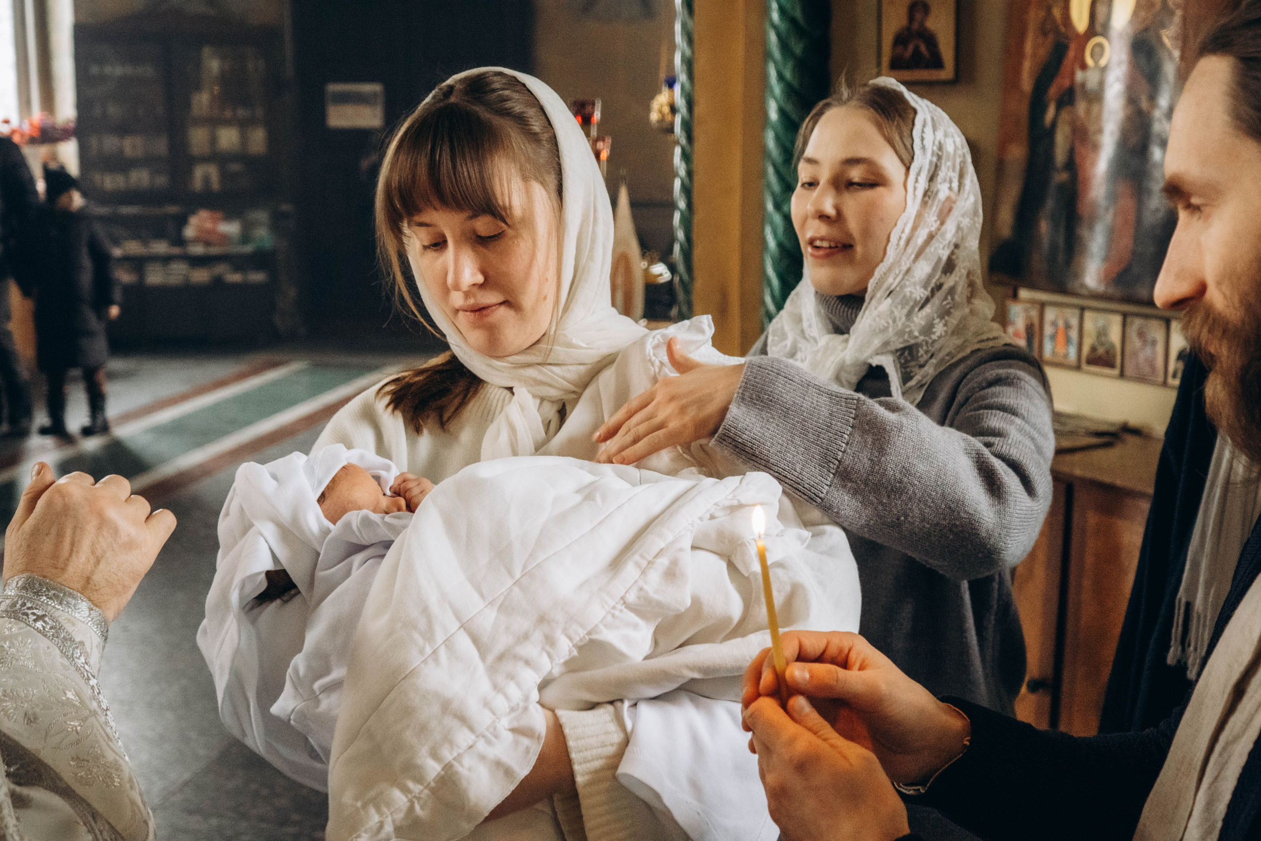 Крещение Анны. Коледино. Фотограф Москва Валерия Веденина
