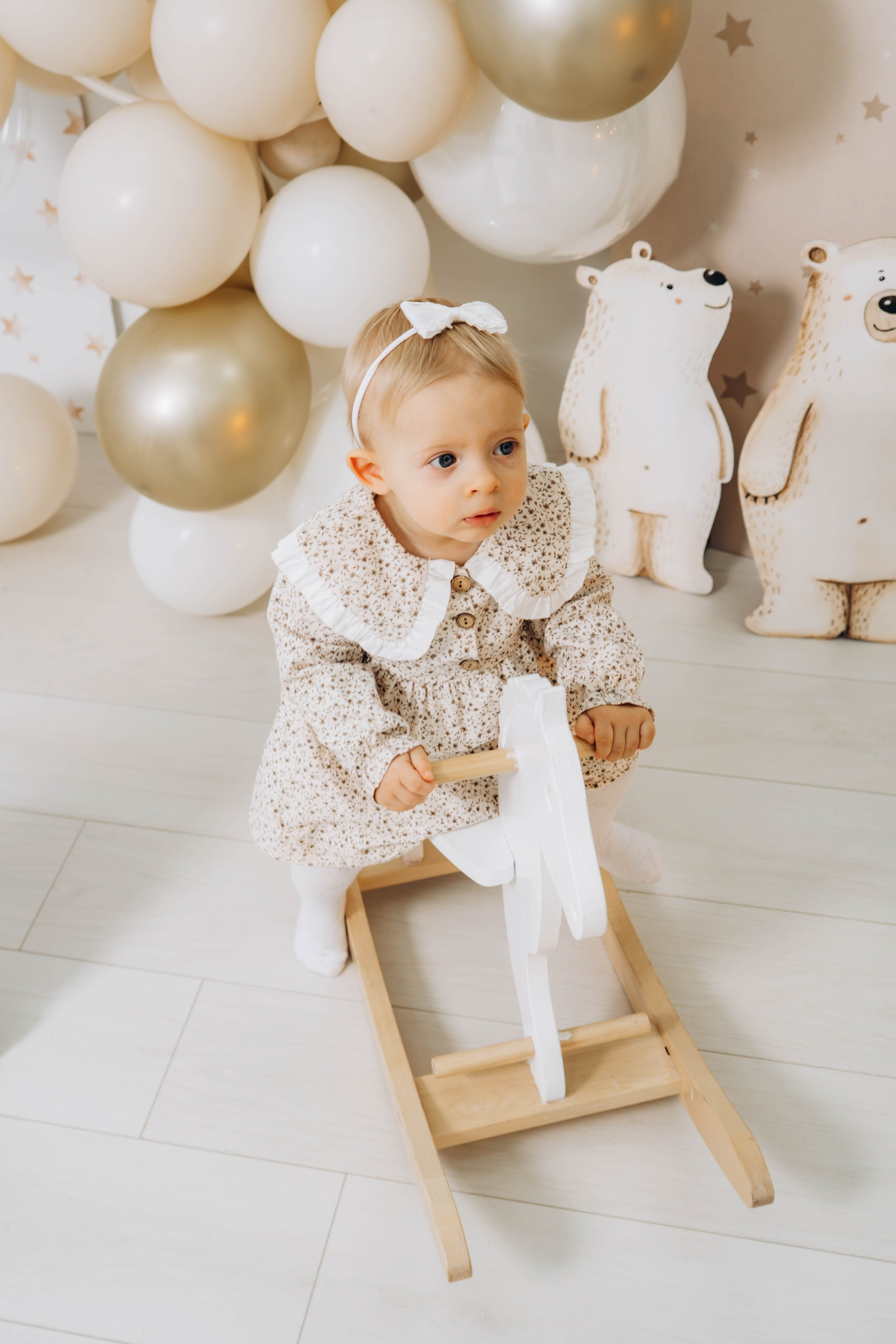 Съемка на годик малышки. Студия «LuLu». Фотограф Москва Валерия Веденина