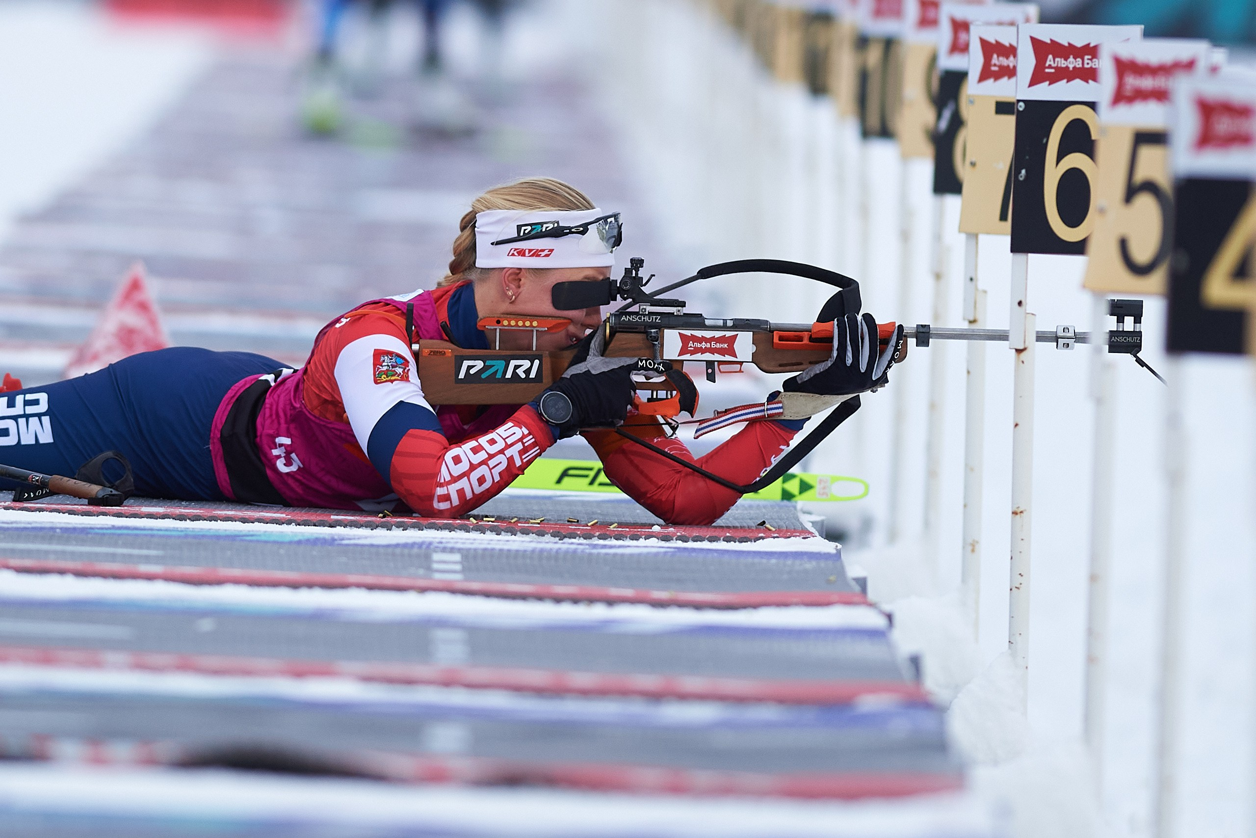 Биатлон. Чемпионат России — 2024/2025, 3-й этап, Ижевск. Ижевская винтовка. Спортивный репортажный фотограф в Ижевске Сергей Мерзляков