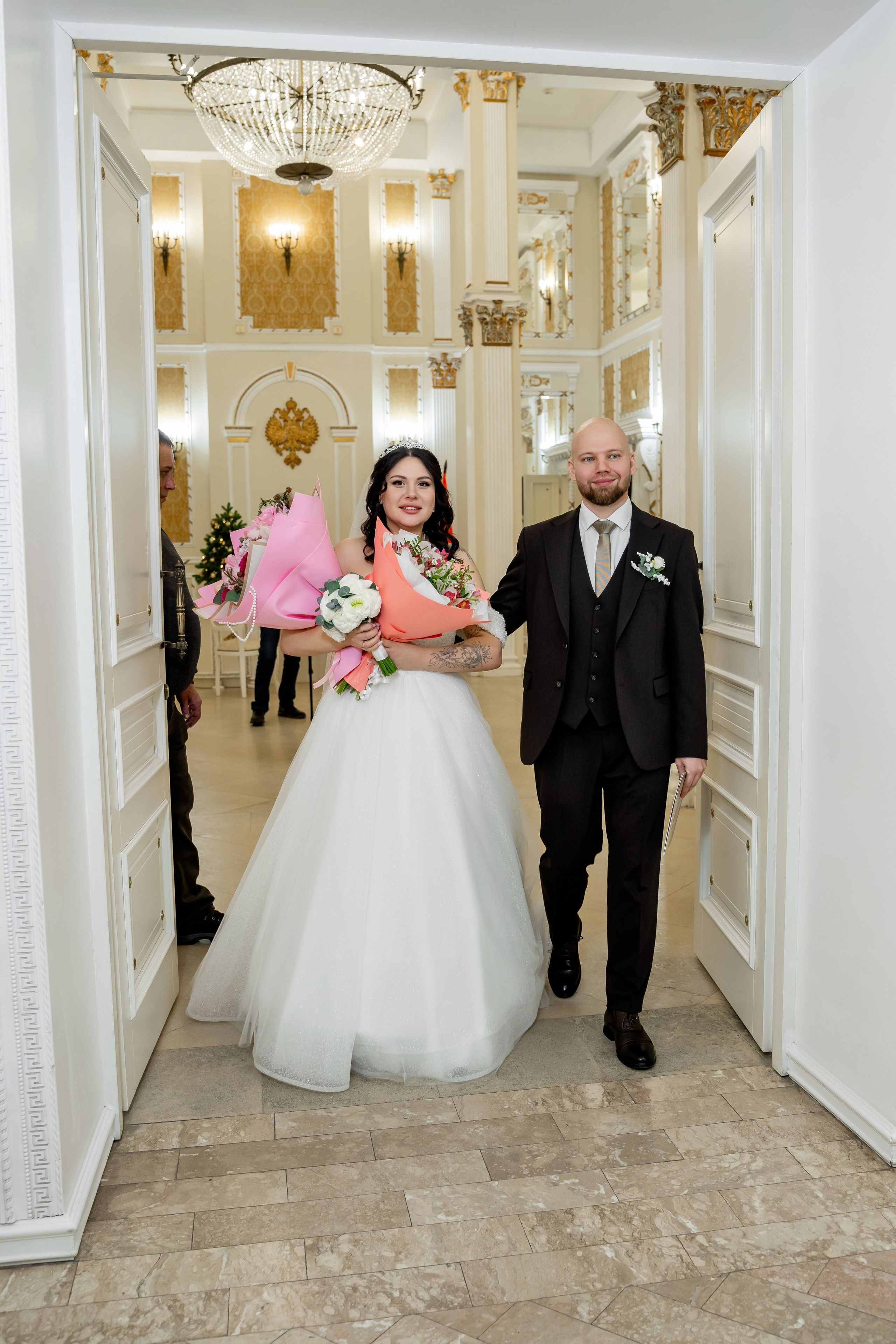 Дарина и Александр. Сборы невесты, загс, банкет. Фотограф и видеограф в Москве и Московской области Мария Вишня