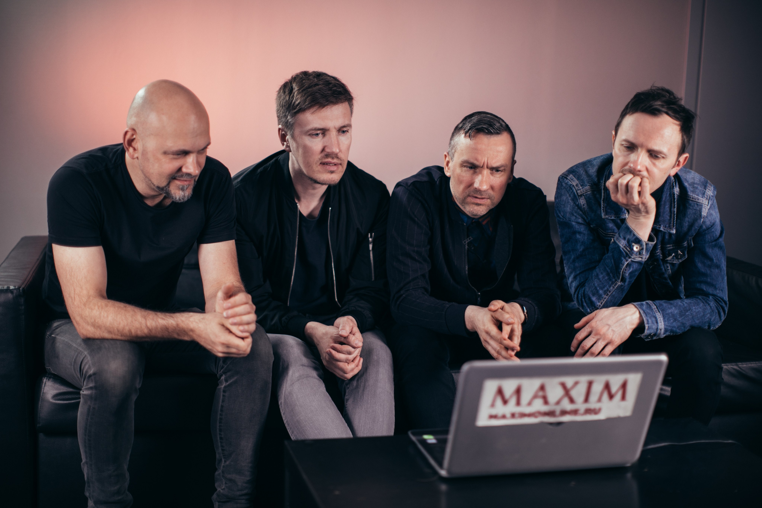 Журнал Максим и группа Brainstorm в Москве