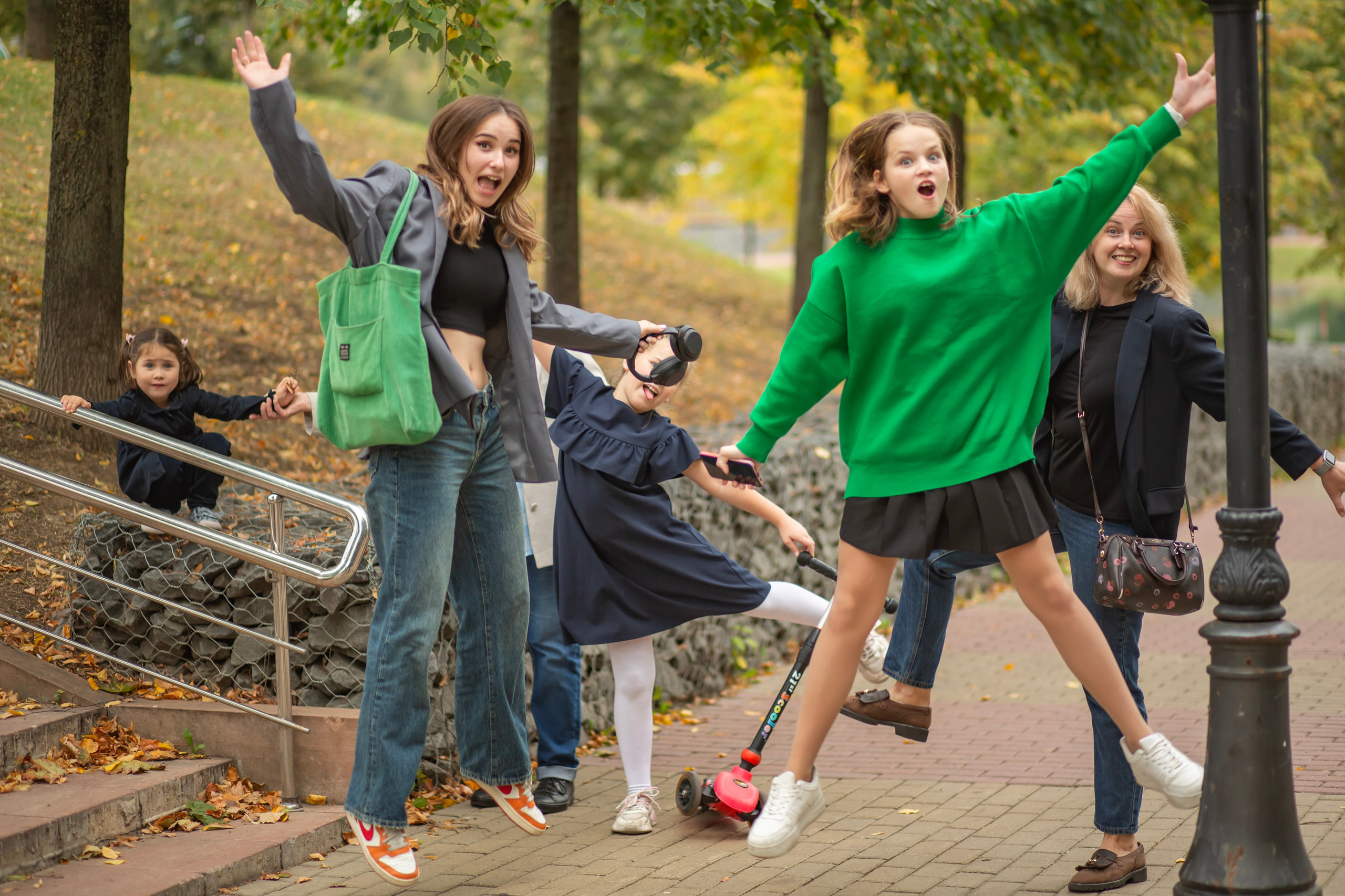 Осенние истории. Семейный и детский фотограф в Москве и МО — Александра