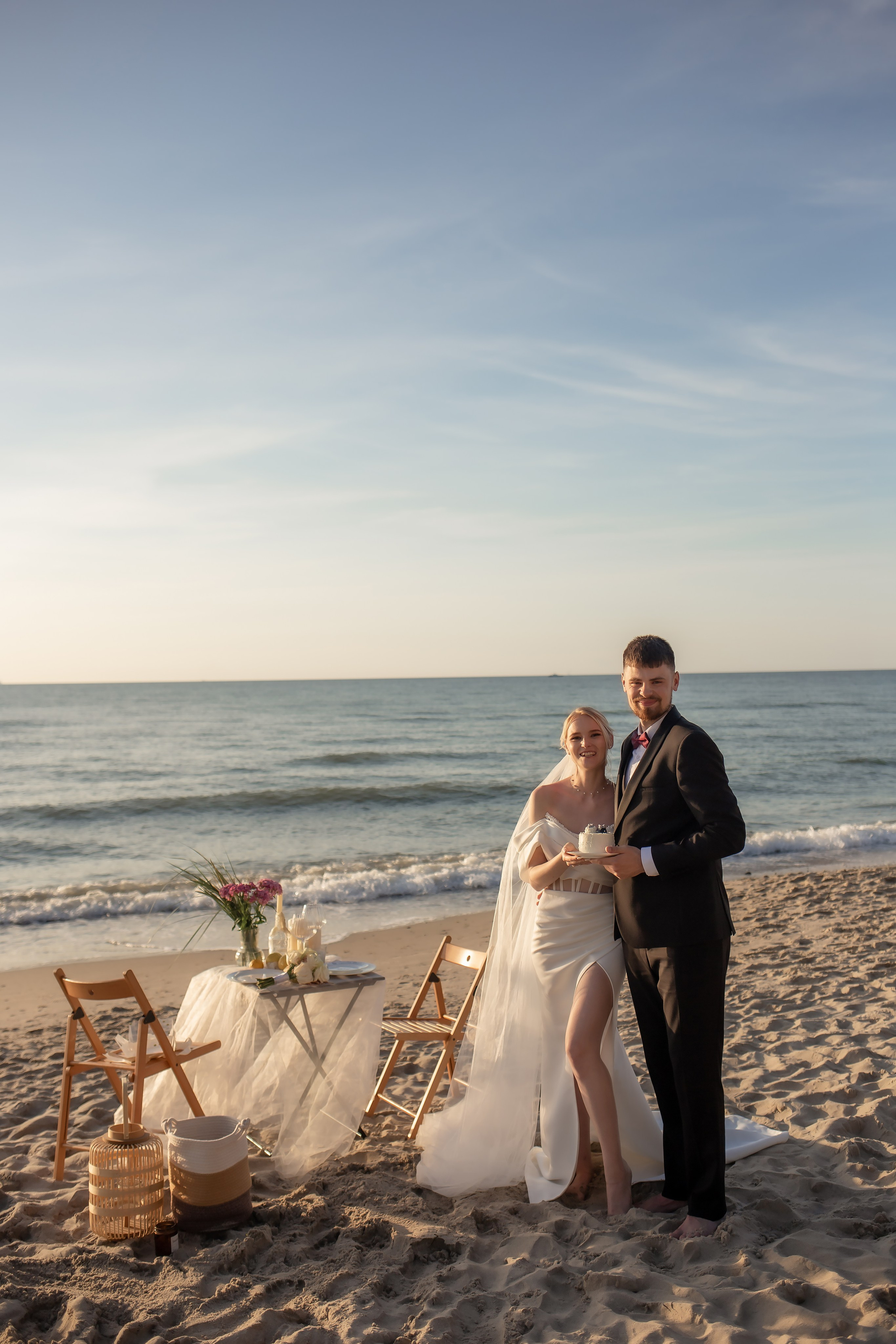 Александра и Влад. На закате. Фотограф в Калининграде Решетникова Алина