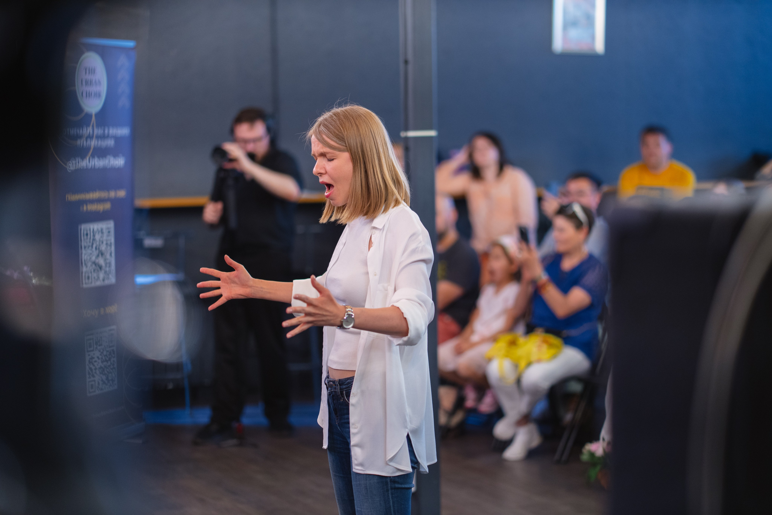 The Urban Choir. Профессиональная съемка в Алматы