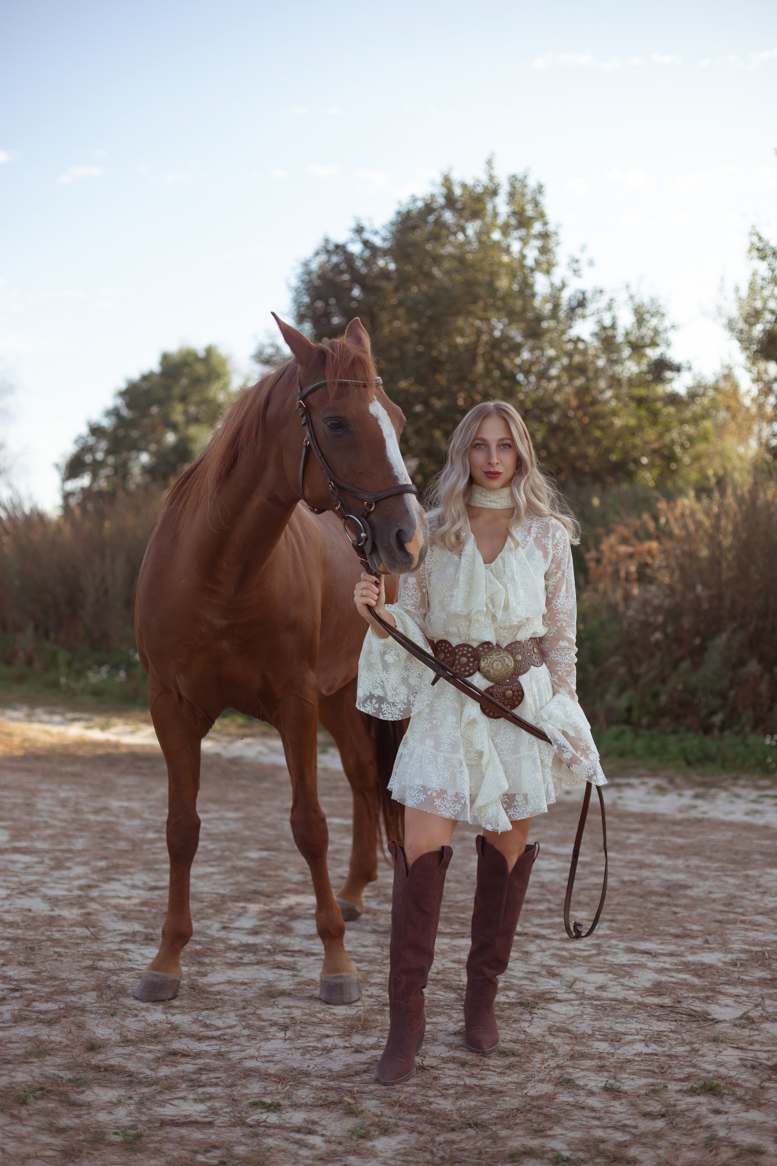 Съемка Елизавета с лошадьми. Фотограф Калуга