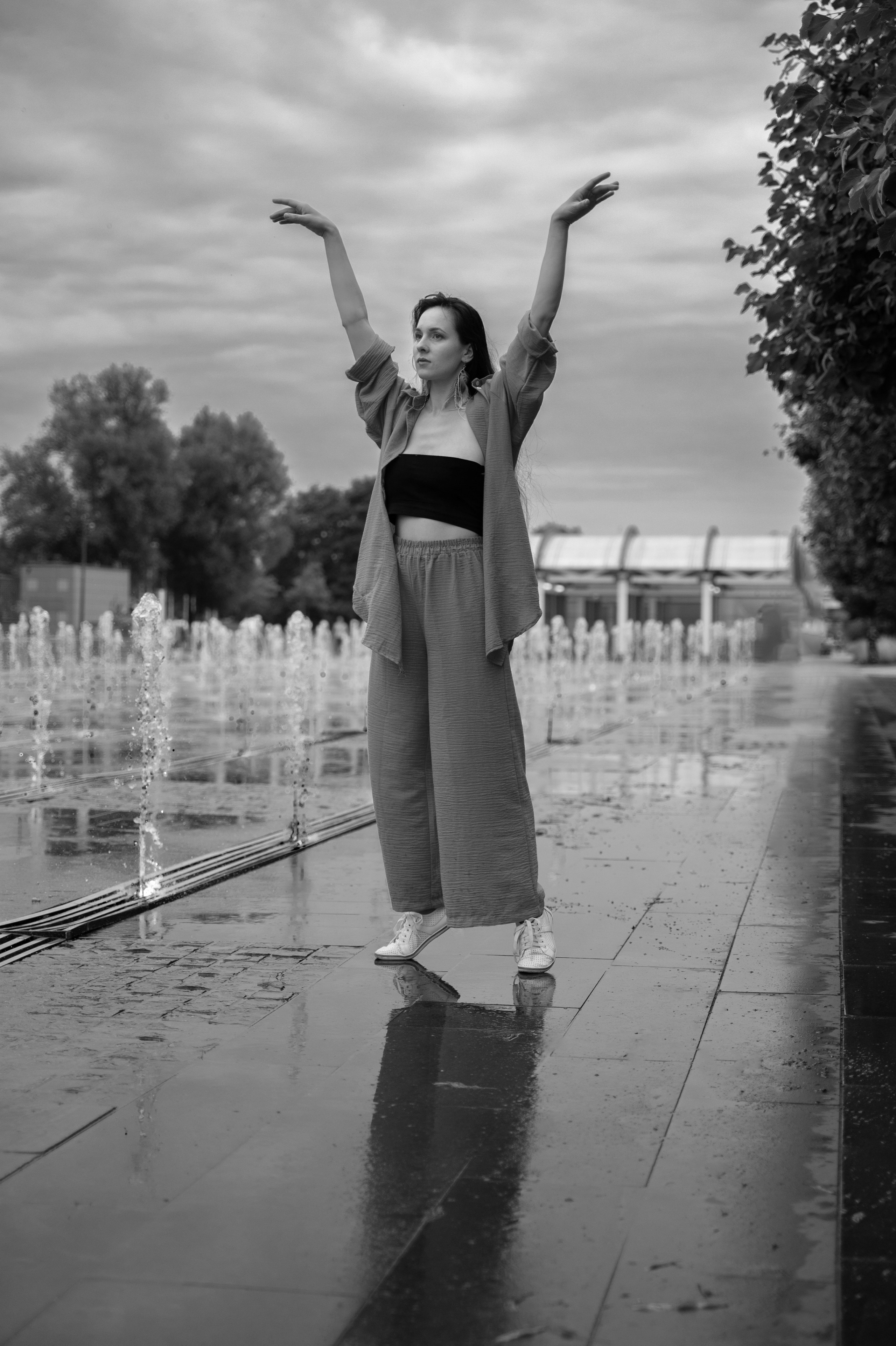 Фотосессия на улице в Москве. Портретный фотограф в Москве Казьмина Олеся