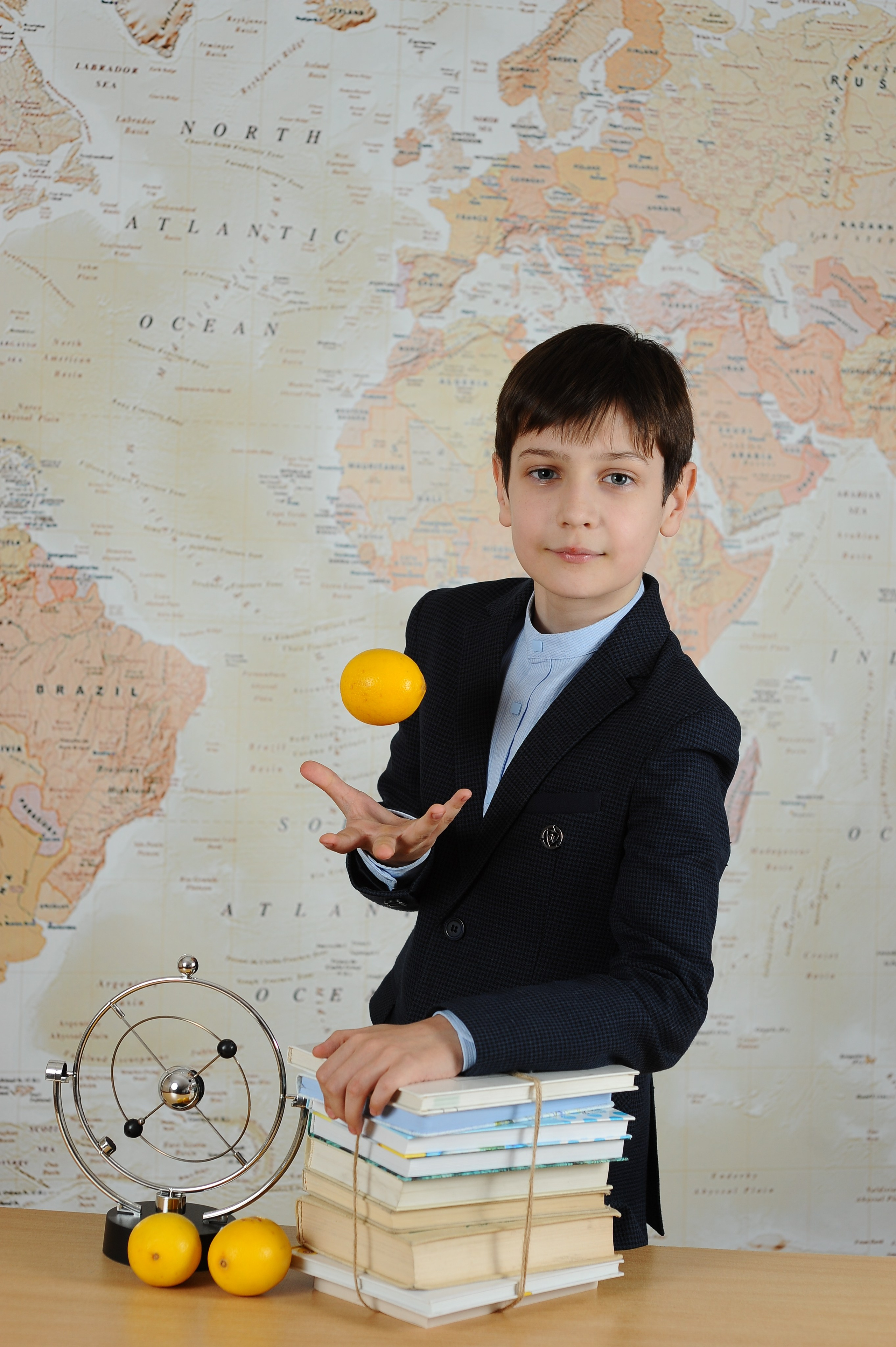 4 класс для альбома. Детский портрет