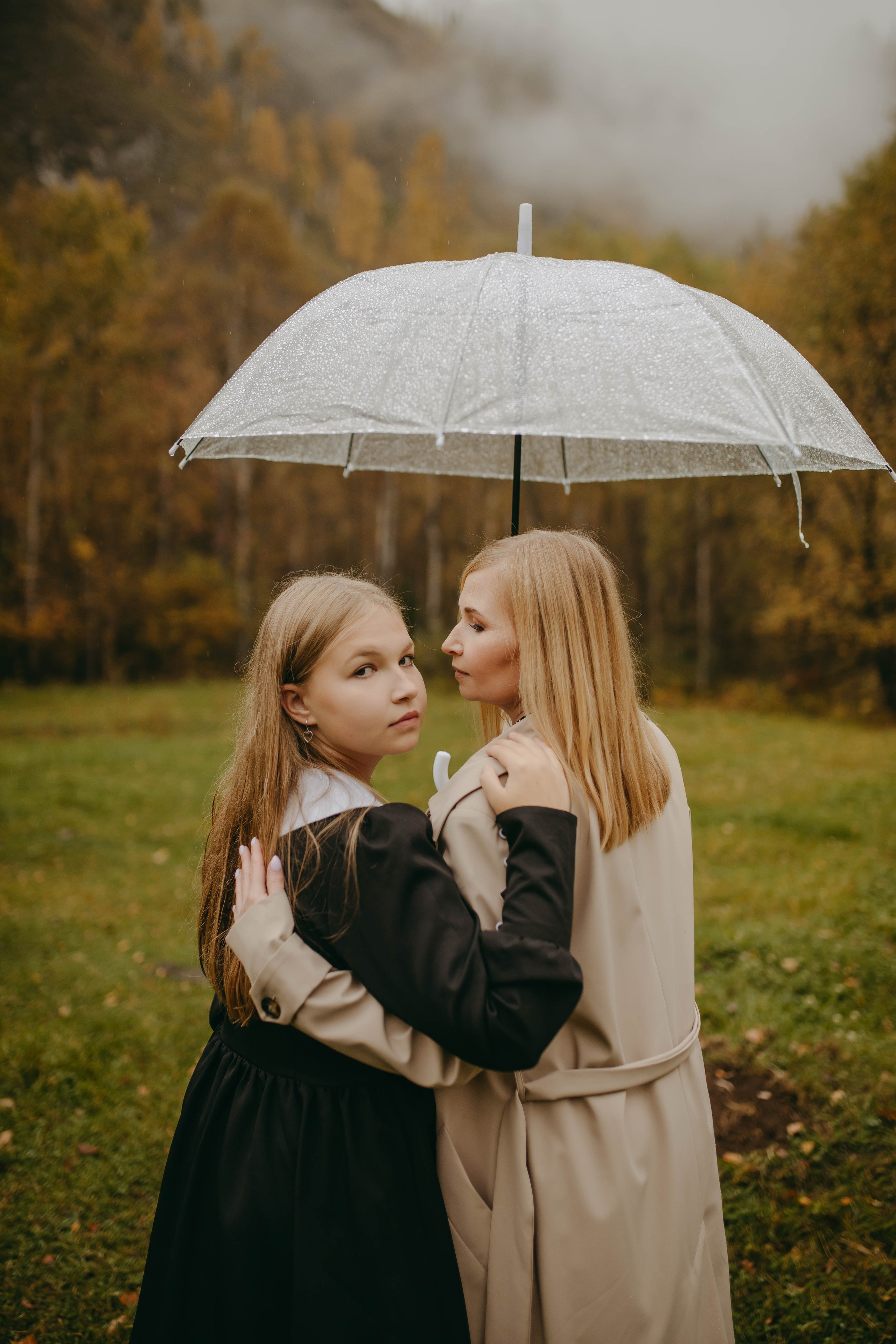 Осенняя история Саши и Дианы. Фотограф Наталья Кургина Слюдянка Иркутск
