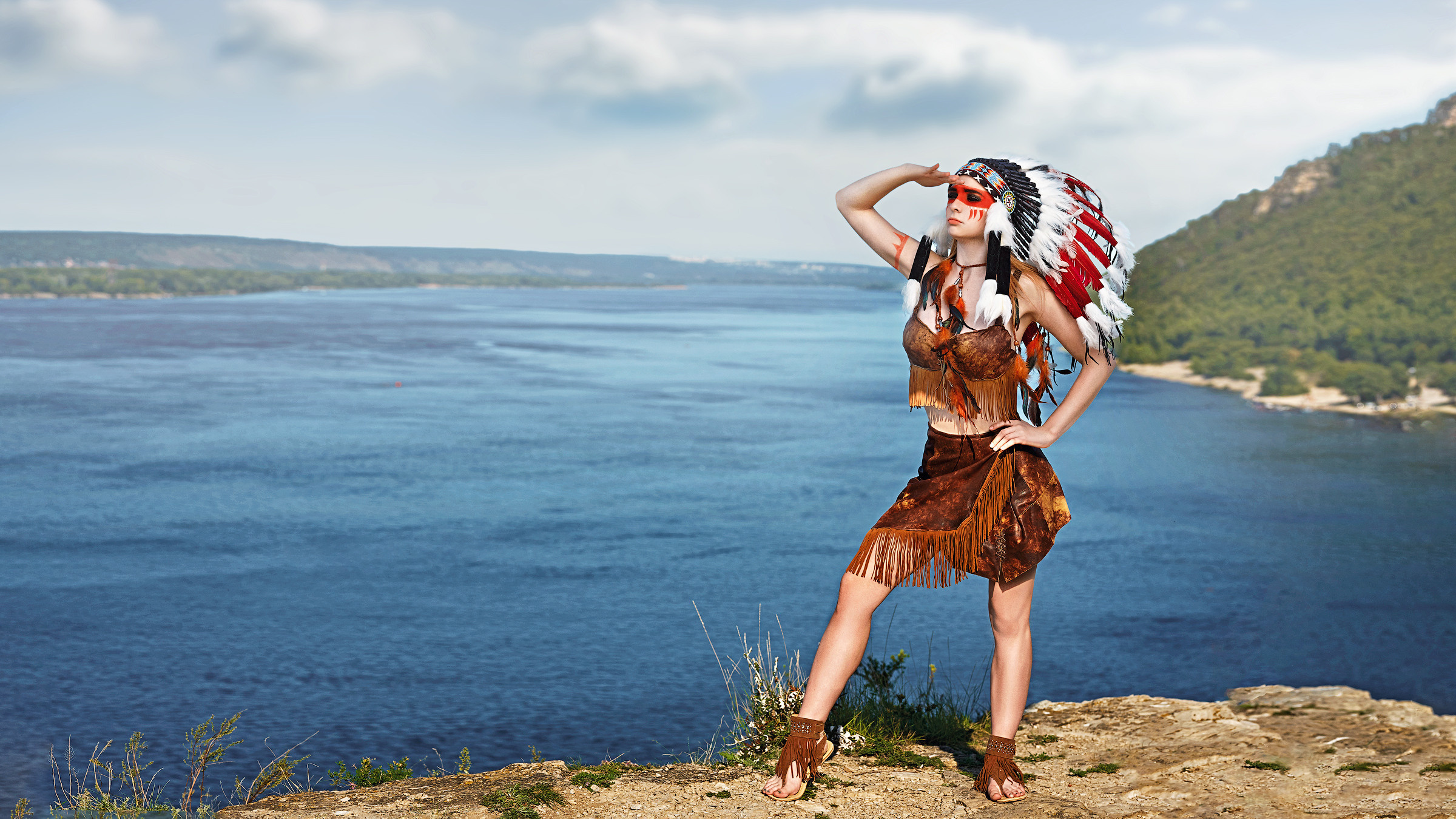 Алена индеец. Фотограф в Тольятти Вячеслав Цуркан