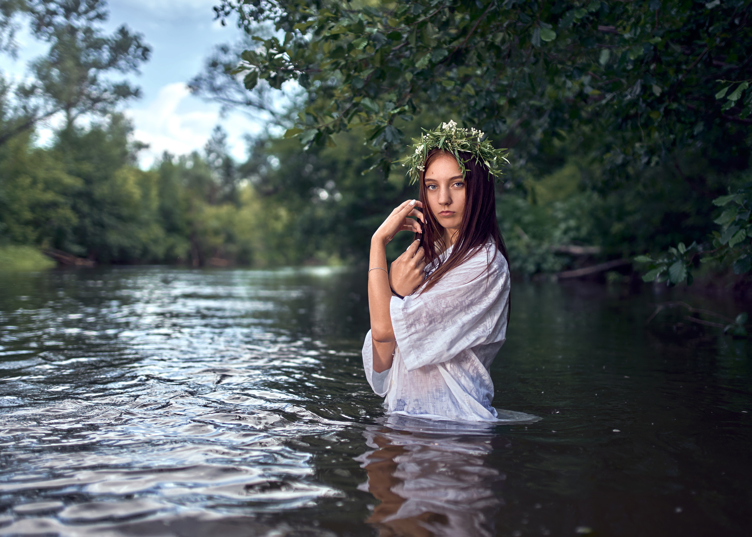 ДАША на речке. Фотограф в Тольятти Вячеслав Цуркан