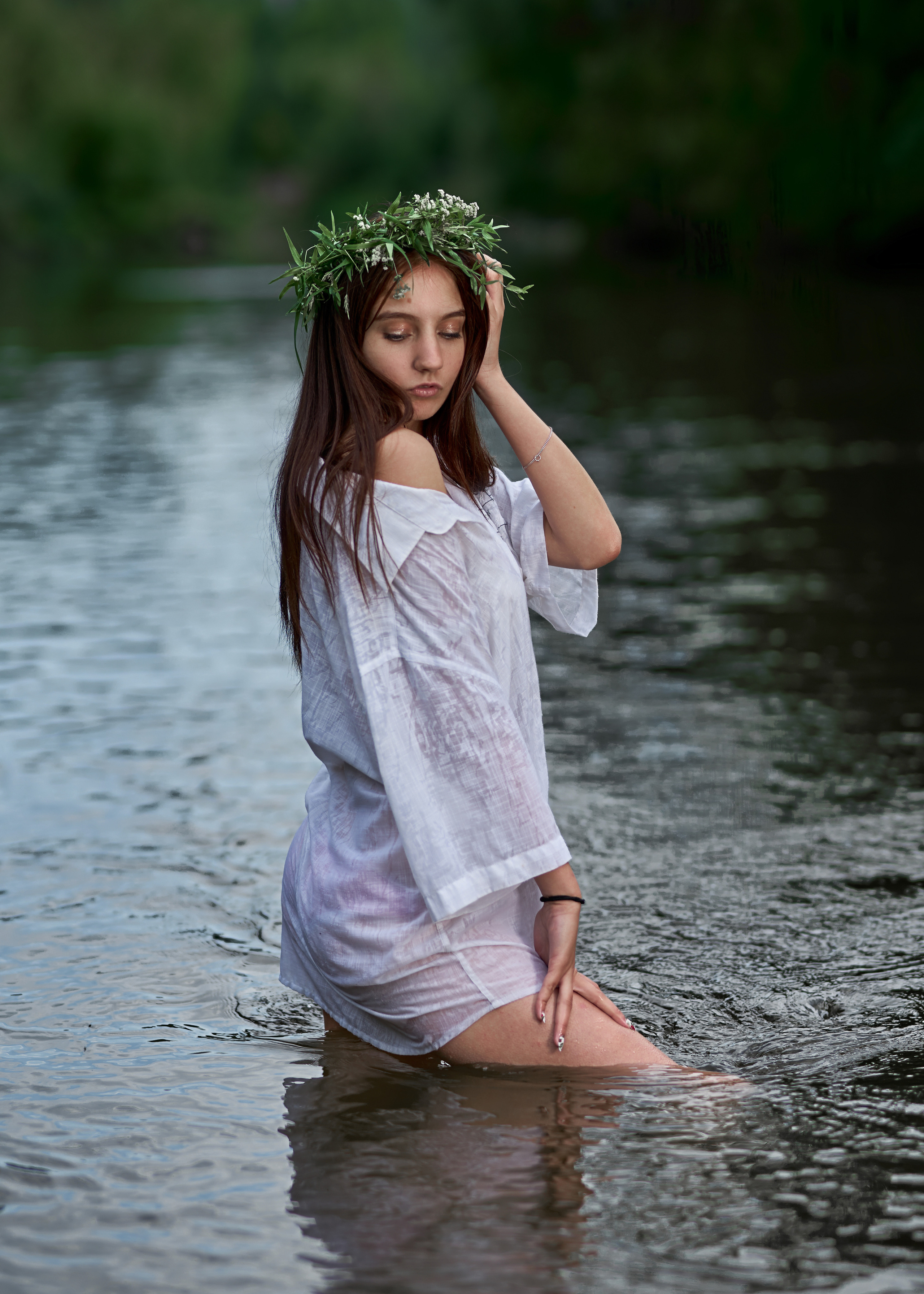 ДАША на речке