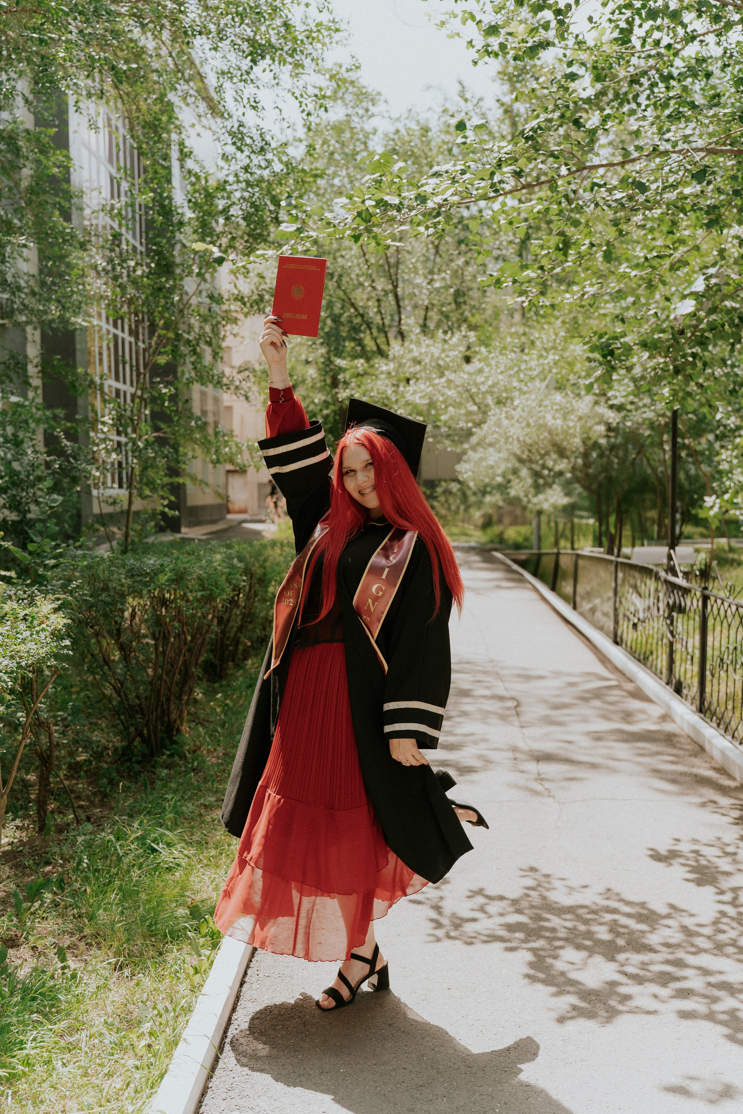 Выпускной Аграрный унивеситет. Крис Богомазова