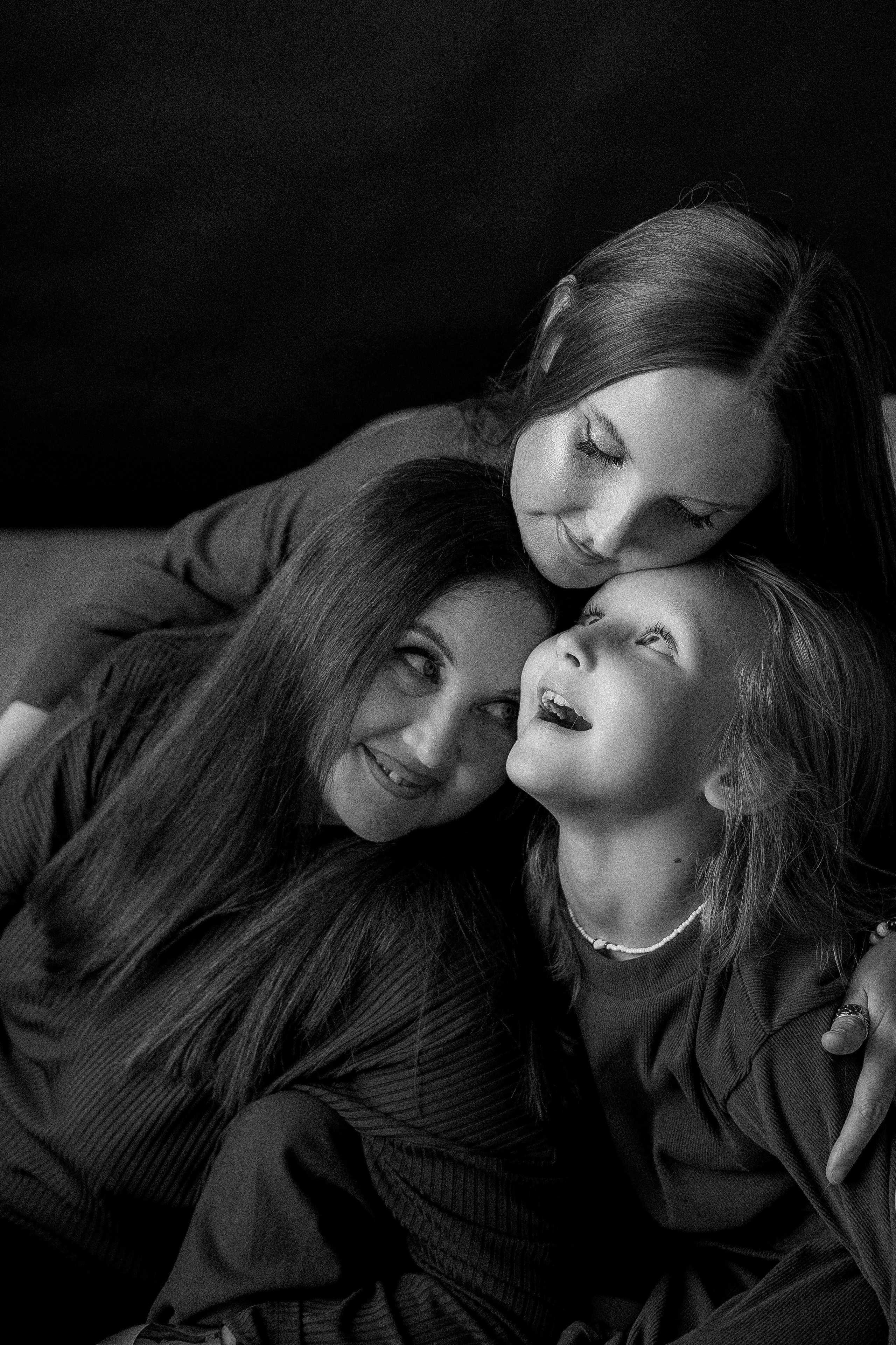 Мама, дочка, внучка. Фотограф Губаха Рависа Муллахметова