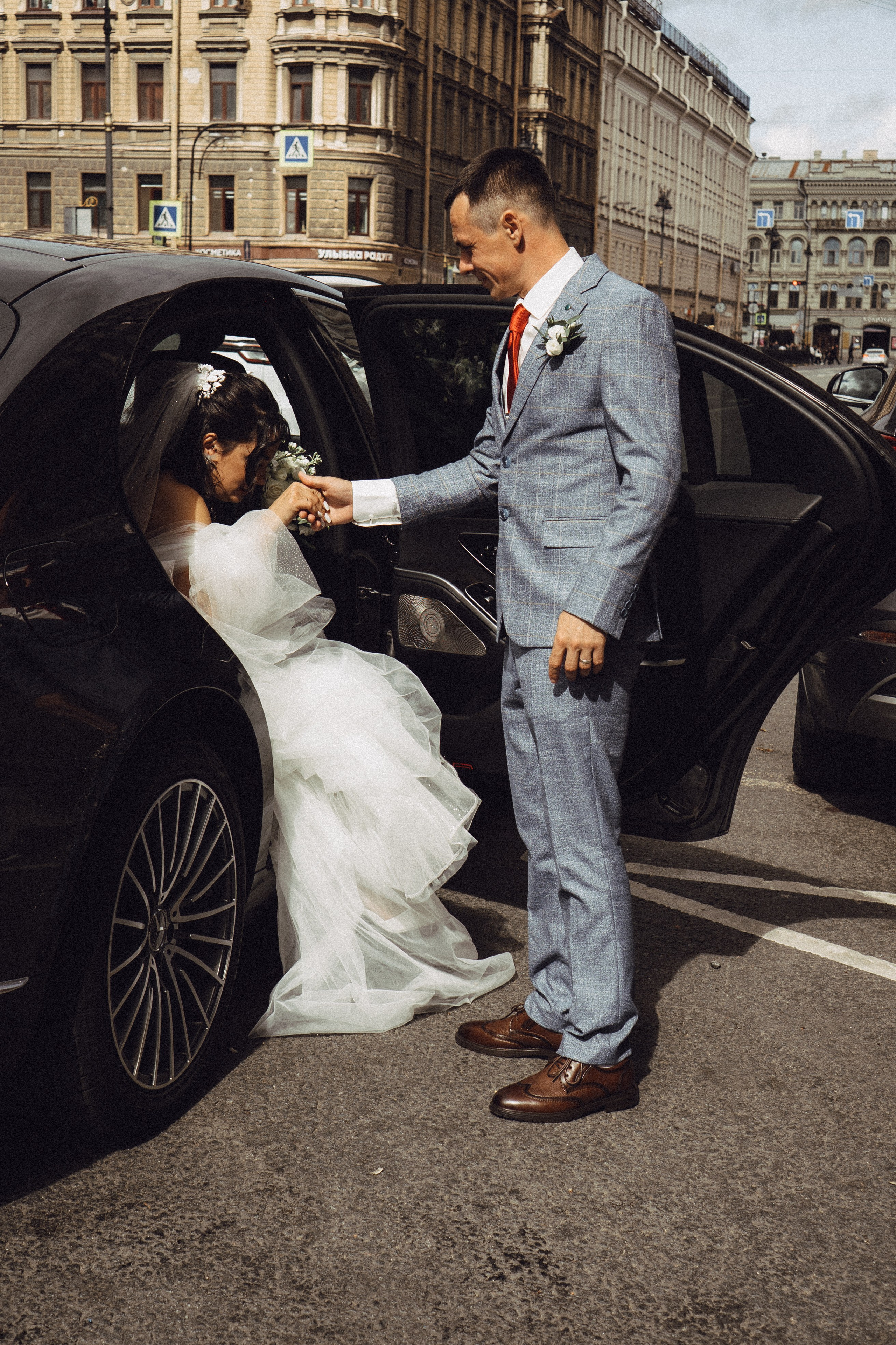 СВАДЕБНАЯ ПРОГУЛКА РЕСТОРАН МЫ ЖЕ НА ТЫ И ФОТОСЕССИИЯ С АВТОМОБИЛЕМ. Профессиональный фотограф, Санкт-Петербург — Виктория Богомолова