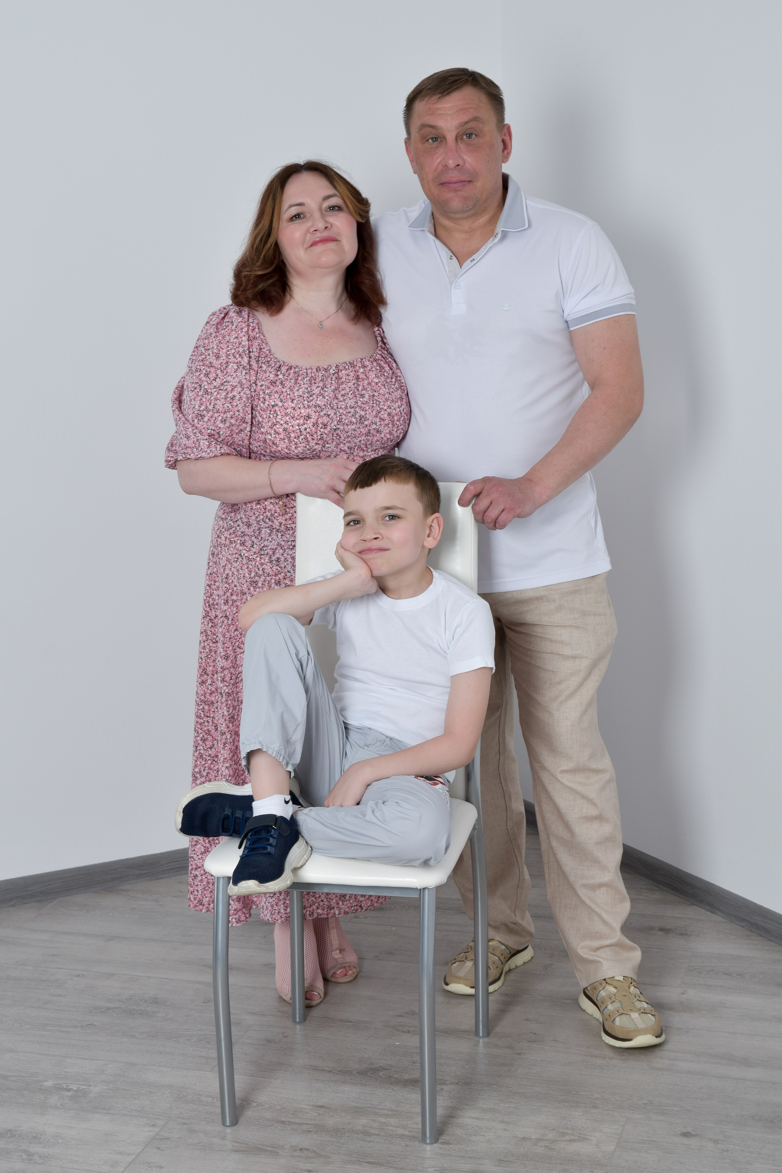 Семейная фотосъемка Мария, Богдан и Андрей