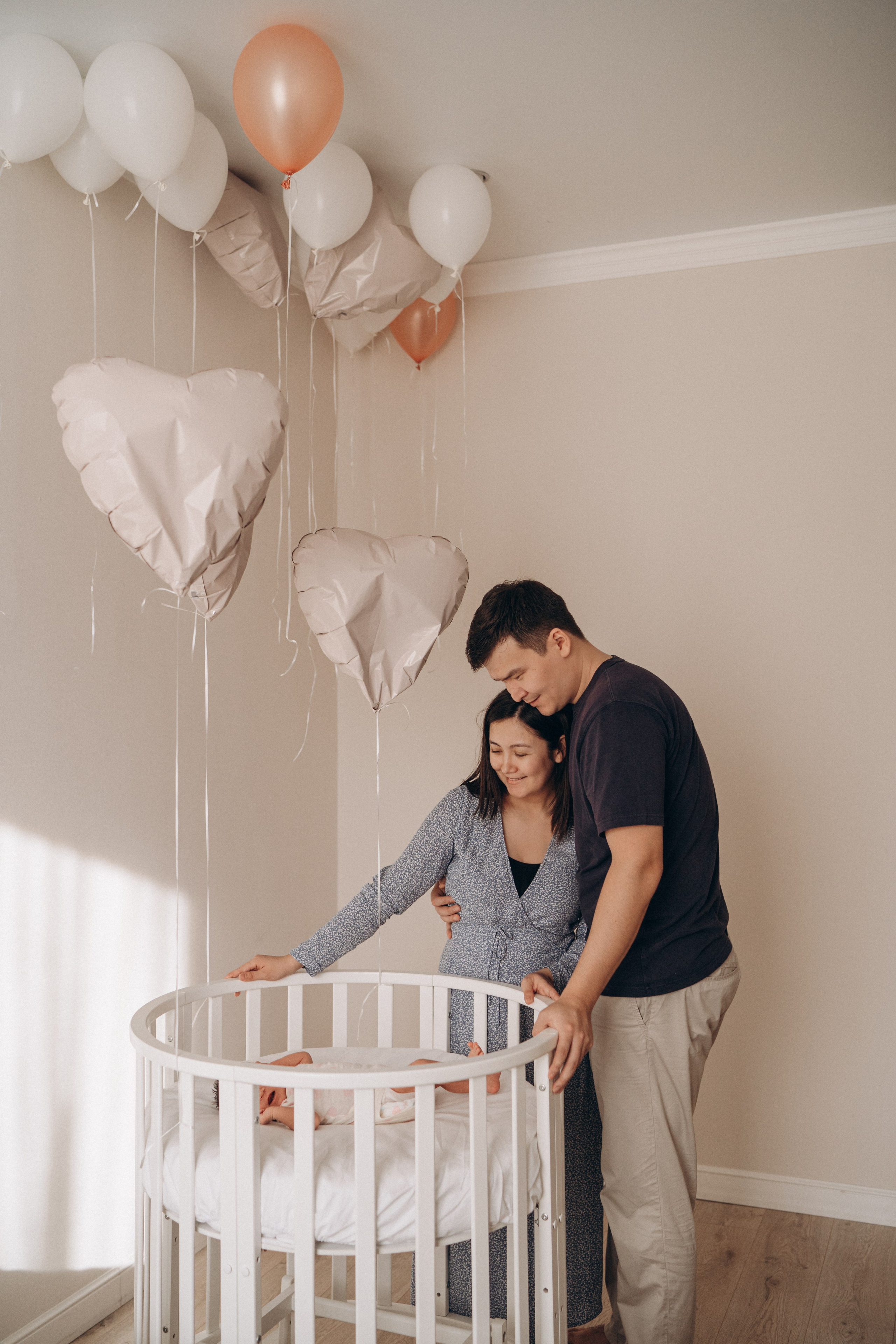 Максат Жибек Корлан (newborn). Надежда Виховская — семейный фотограф в Астане