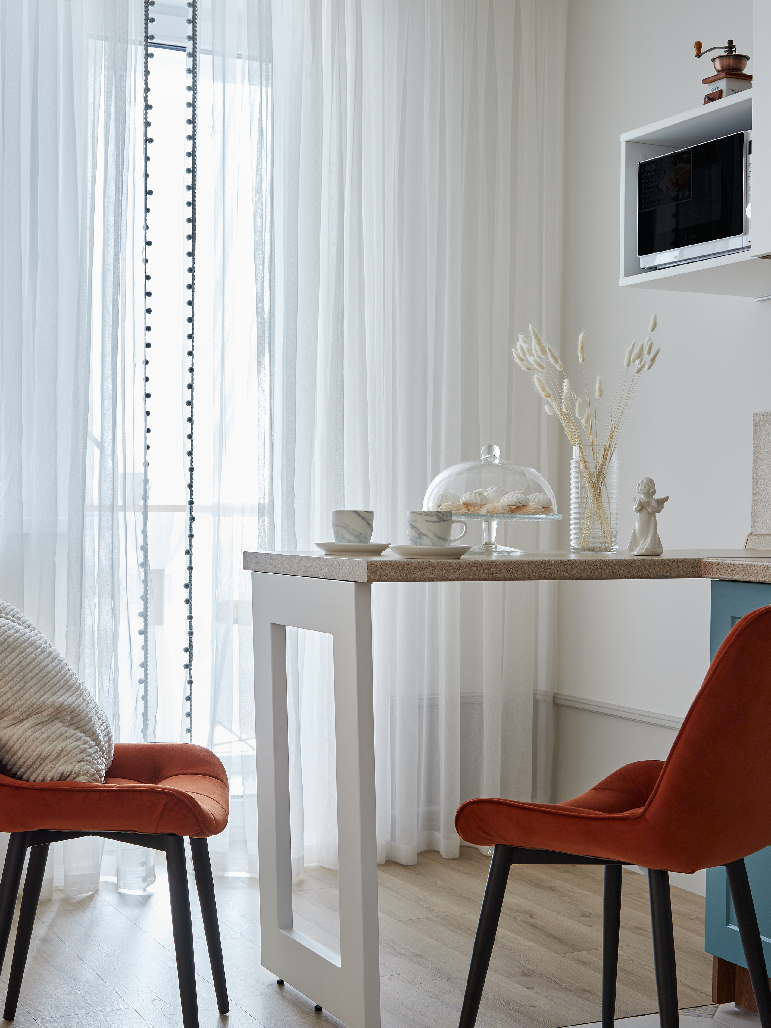 Реализованный проект однокомнатной квартиры дизайнера Ирины Лузан. Интерьерный фотограф Краснодар. Галина Ладыгина