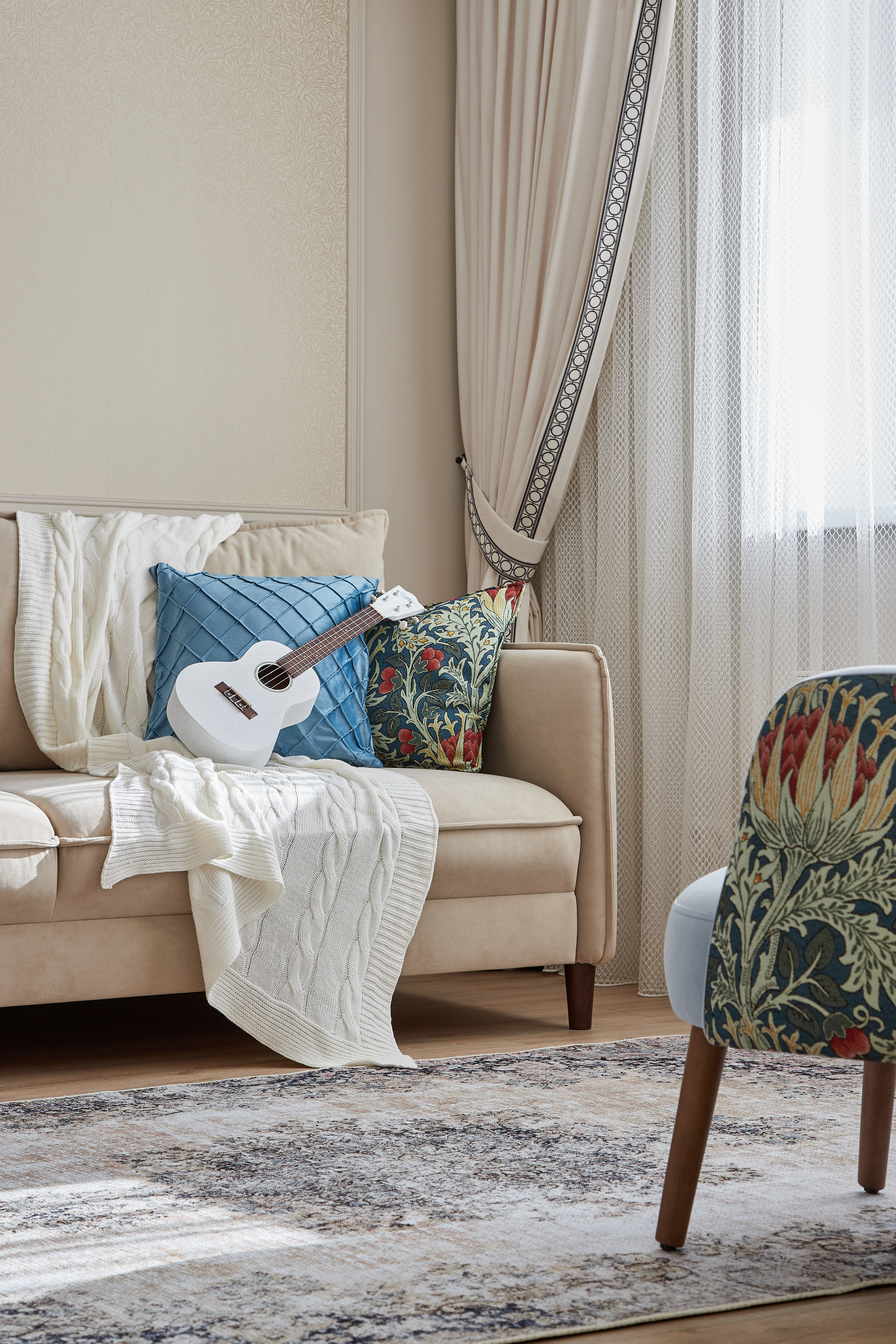 Реализованный проект однокомнатной квартиры дизайнера Ирины Лузан. Интерьерный фотограф Краснодар. Галина Ладыгина