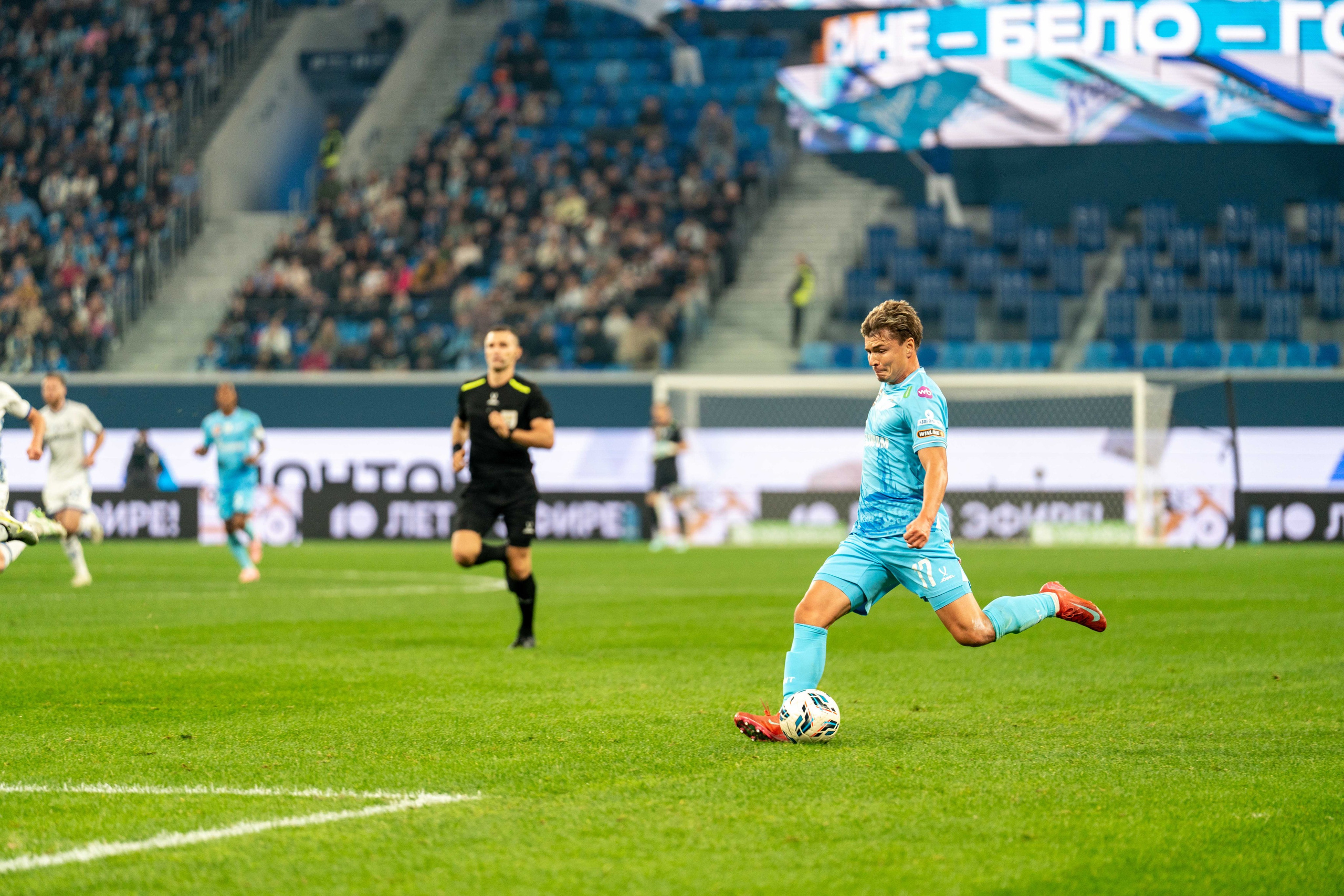 Зенит — Динамо (Москва): фотогалерея РПЛ, 13 тур на Газпром Арене | Антон Гауф. Спортивный фотограф в Санкт-Петербурге | Антон Гауф