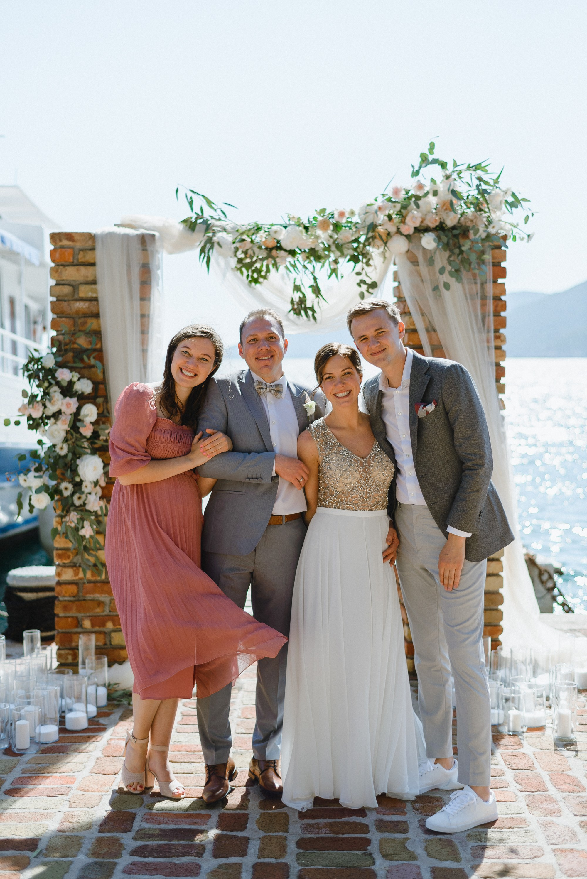 Свадебная церемония в Черногории. Изящная фотография | Ксения Милушкина