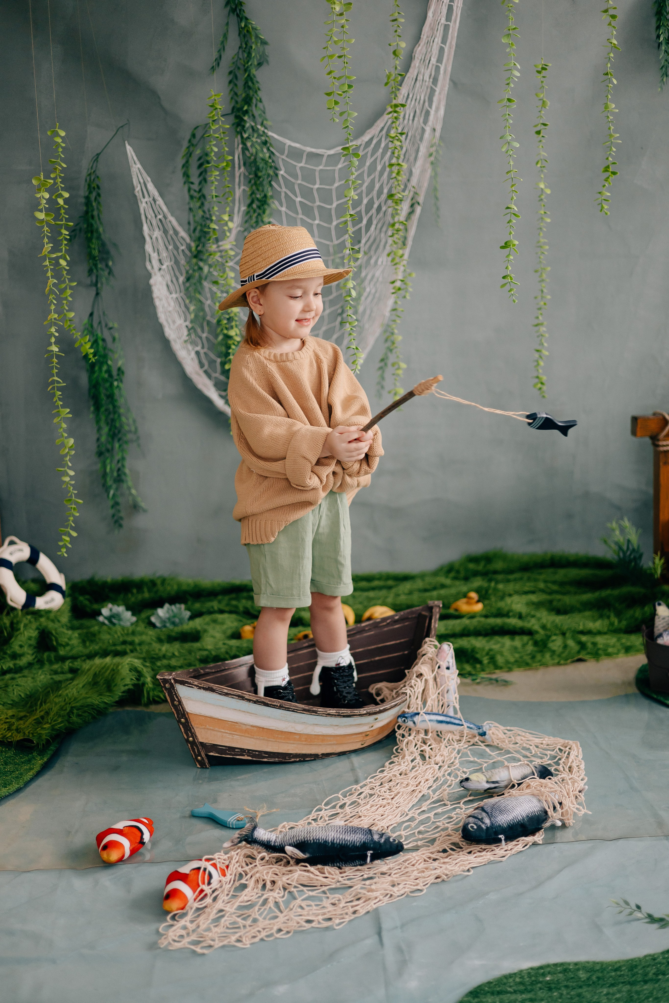 Рыбалка. Фотограф новорождённых Екатерина Боброва. Ульяновск