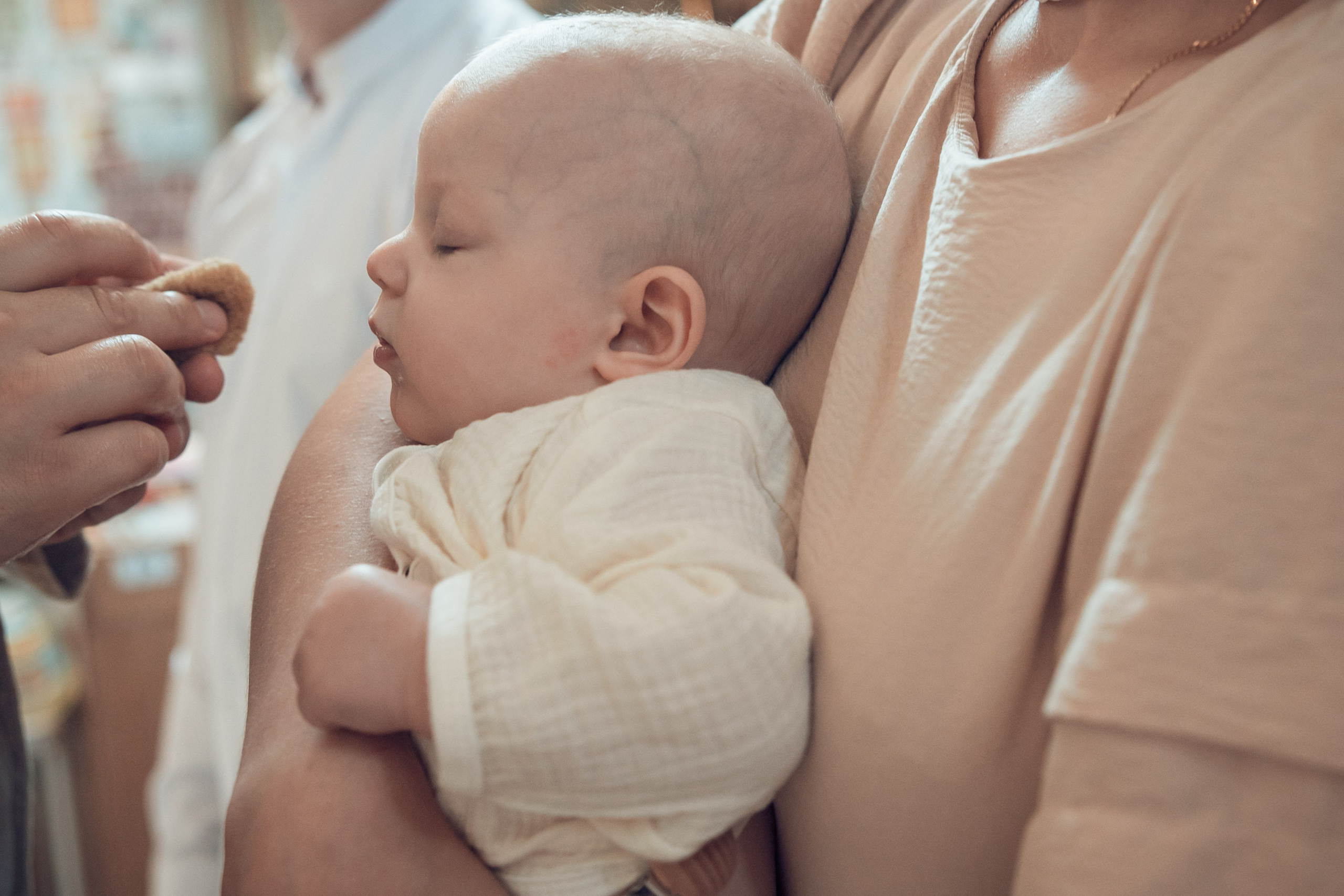 Таинство Крещения Василия. Храм в честь иконы «Всецарица». Семейный фотограф в Рязани и Рязанской области
