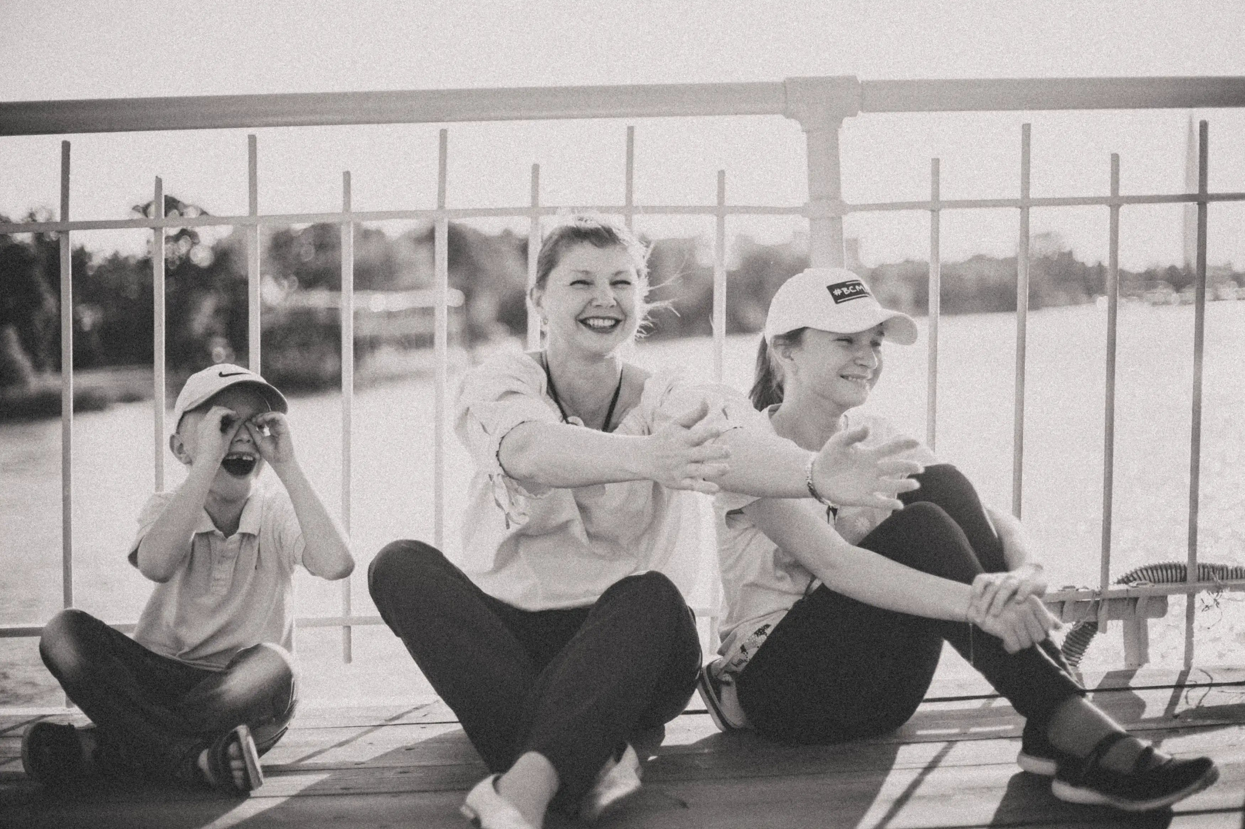 Анна и дети. Фотограф Александра Степанова