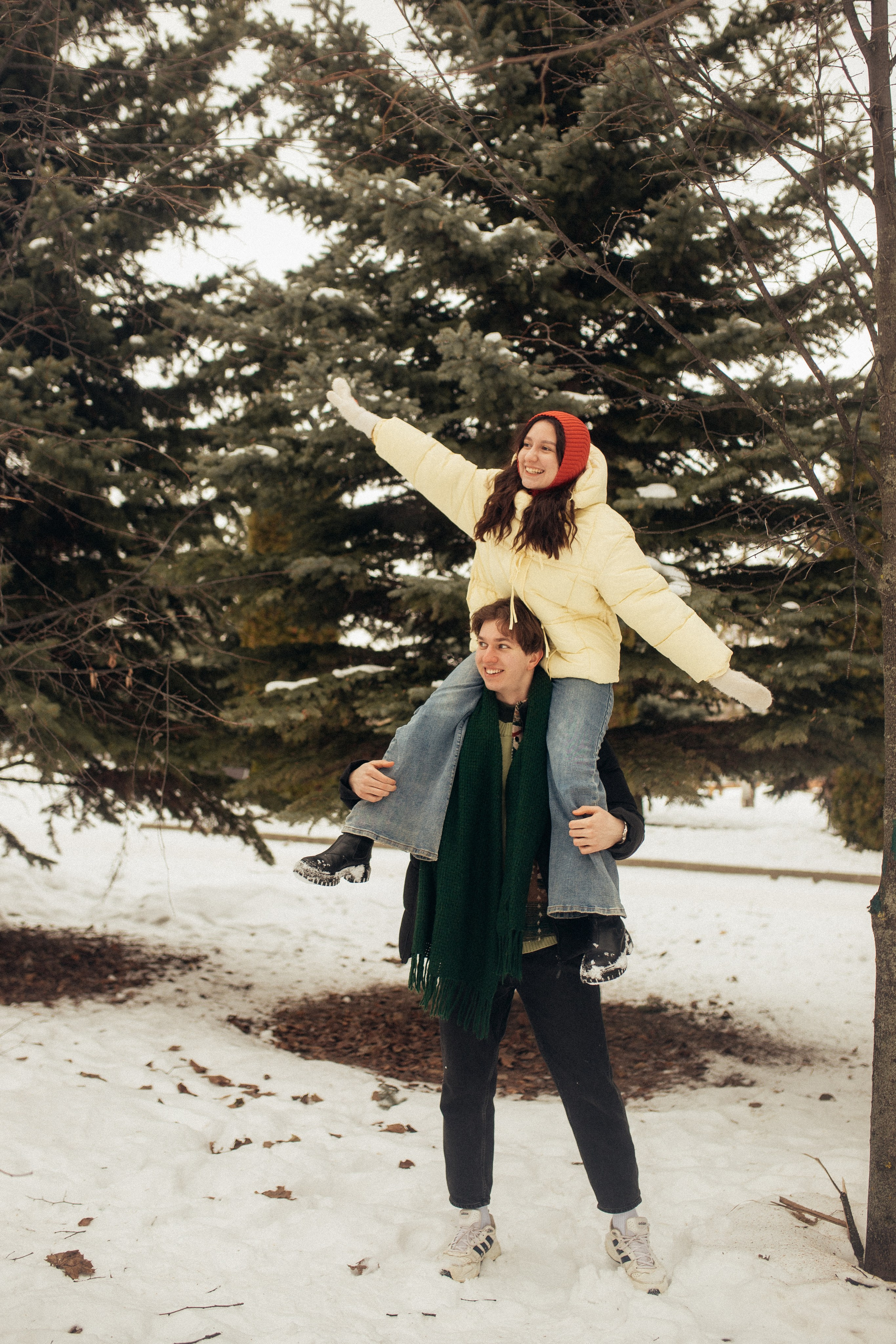 Зимняя прогулка. Свадебный фотограф Казань